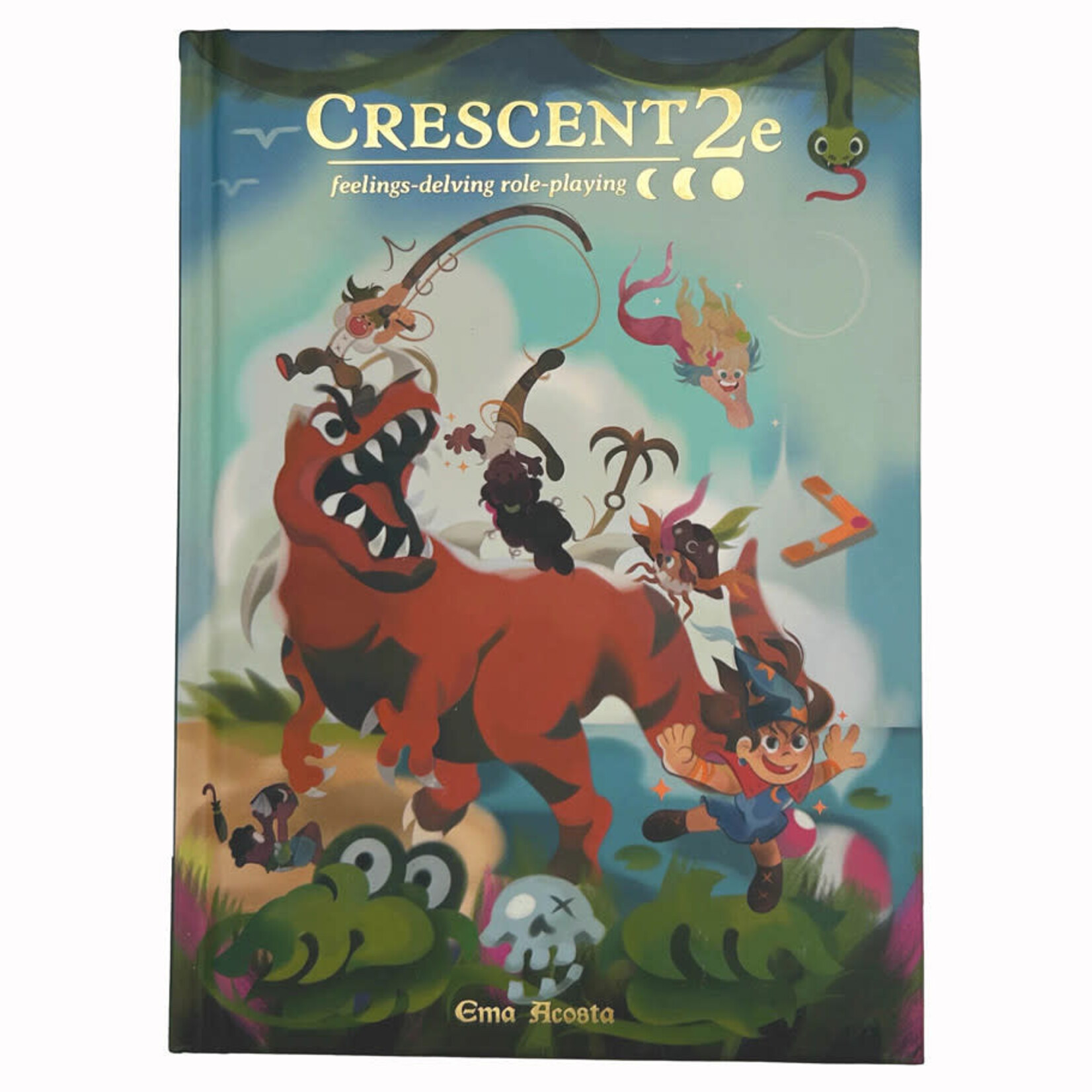 Crescent 2E RPG: Feelings Delving Roleplaying Core Rules