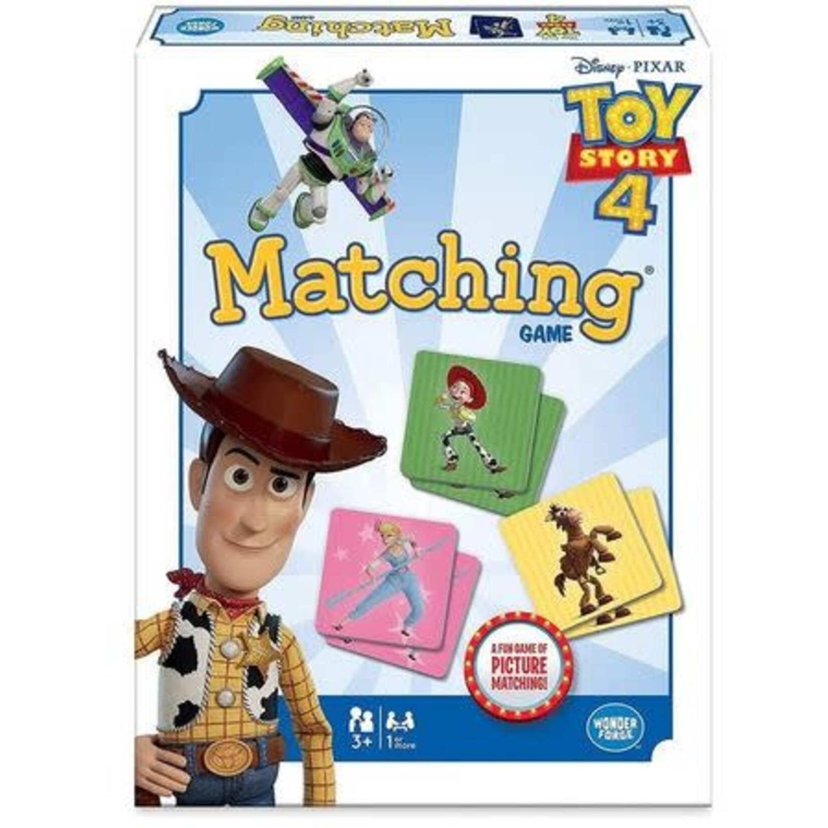 #10919 Toy Story 4 Matching Game Dragon Cache Used Game