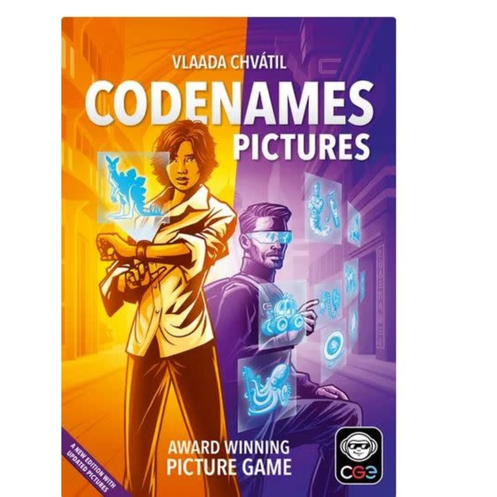 #10913 Codenames: Pictures Dragon Cache Used Game