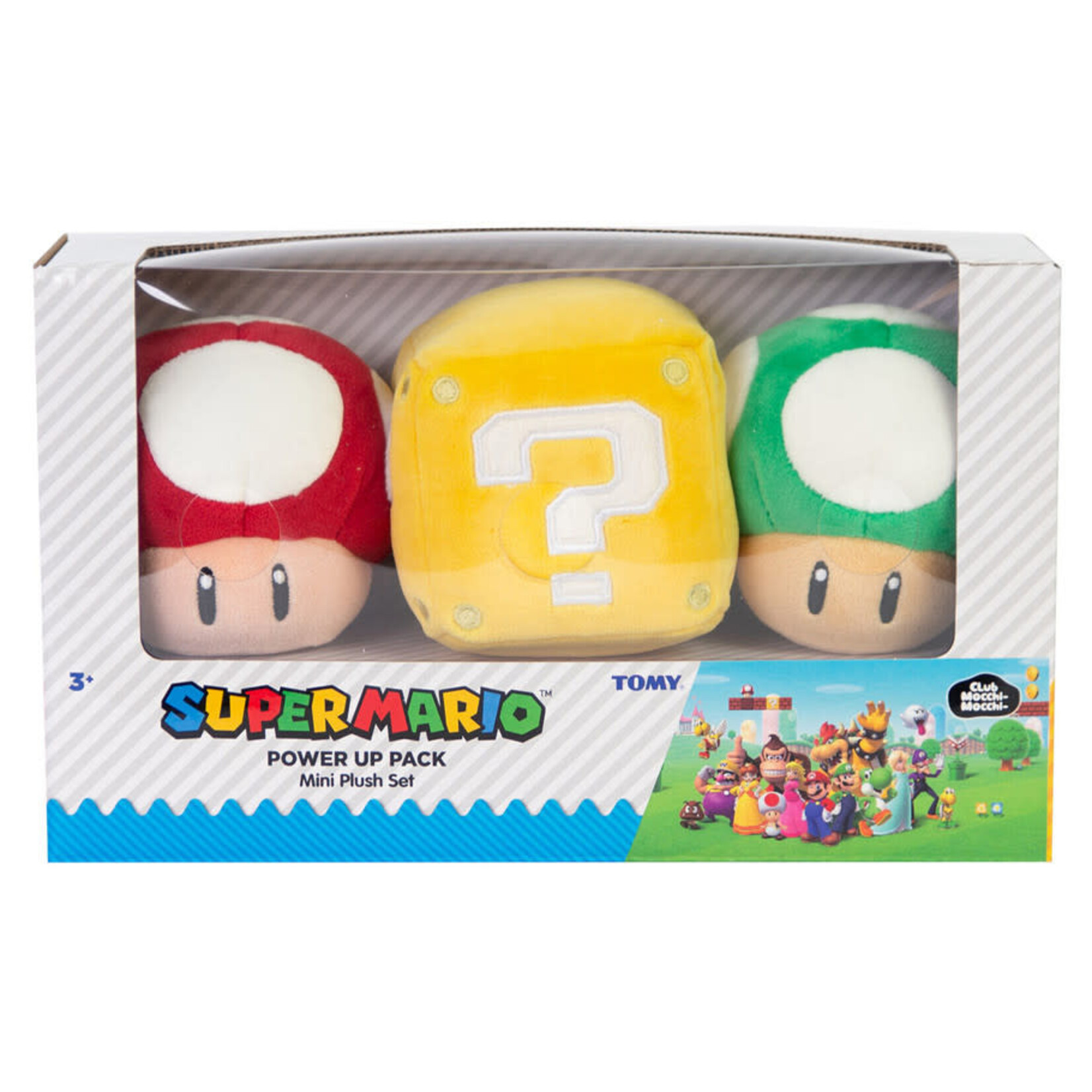 TOMY Intl. Nintendo Super Mario Power up Pack (3)