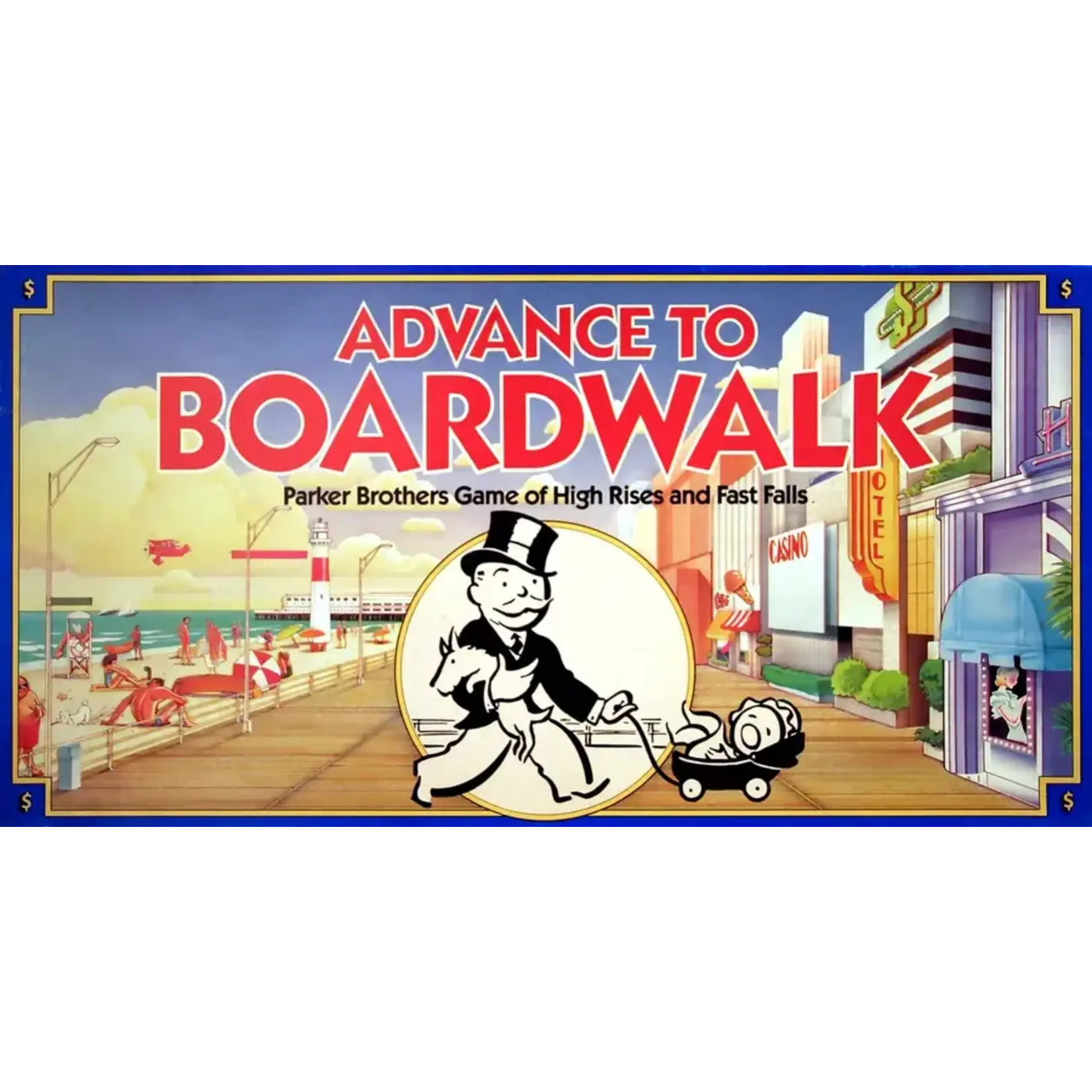 #10905 Advance to Boardwalk Dragon Cache Used Game