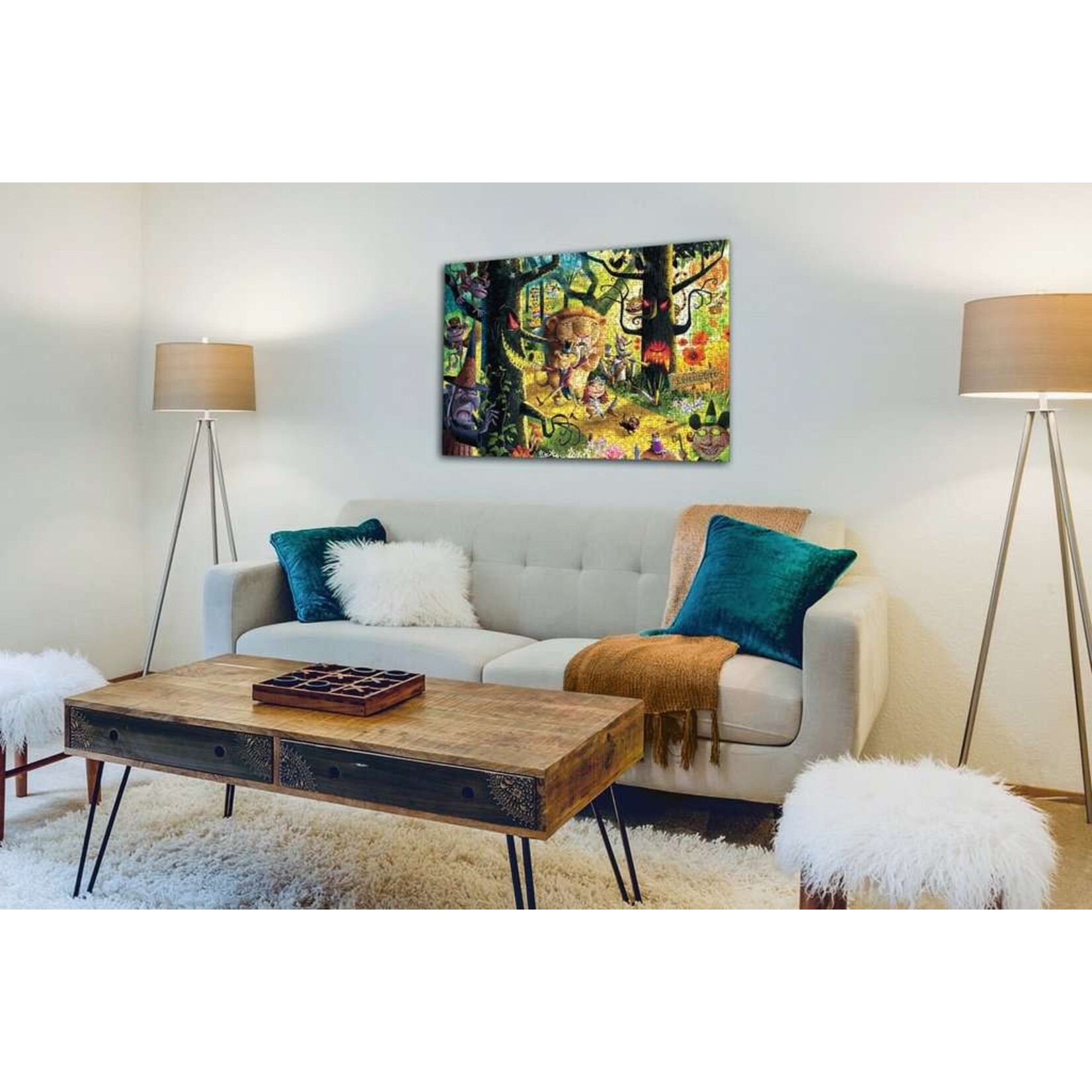 MacAdam: Lions, Tigers & Bears, Oh My! 1000 Piece Puzzle