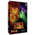 #10897 Dice Throne: Pyromancer vs Shadow Thief Dragon Cache Used Game
