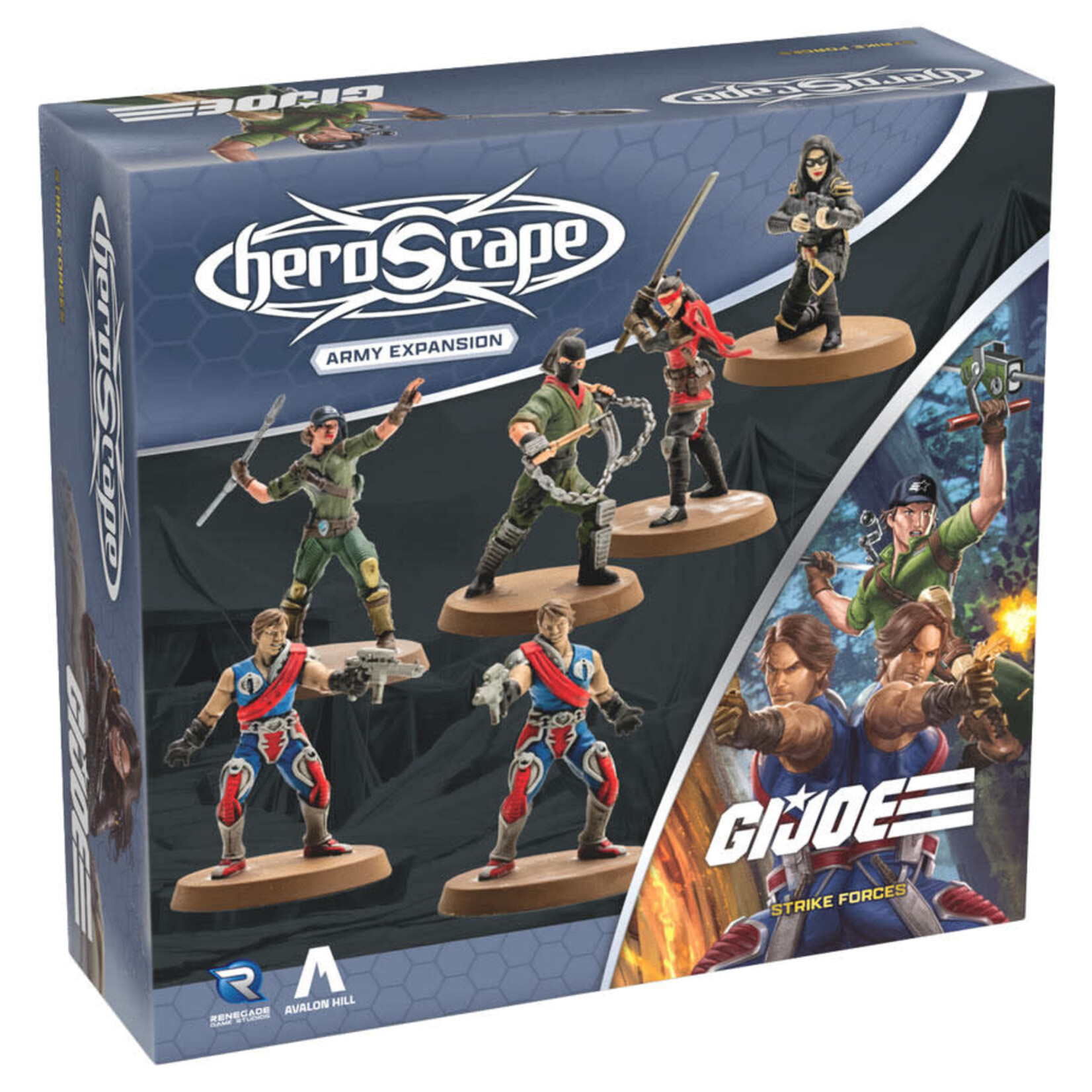 G.I. JOE Heroscape: Strike Forces UnPainted Army Expansion