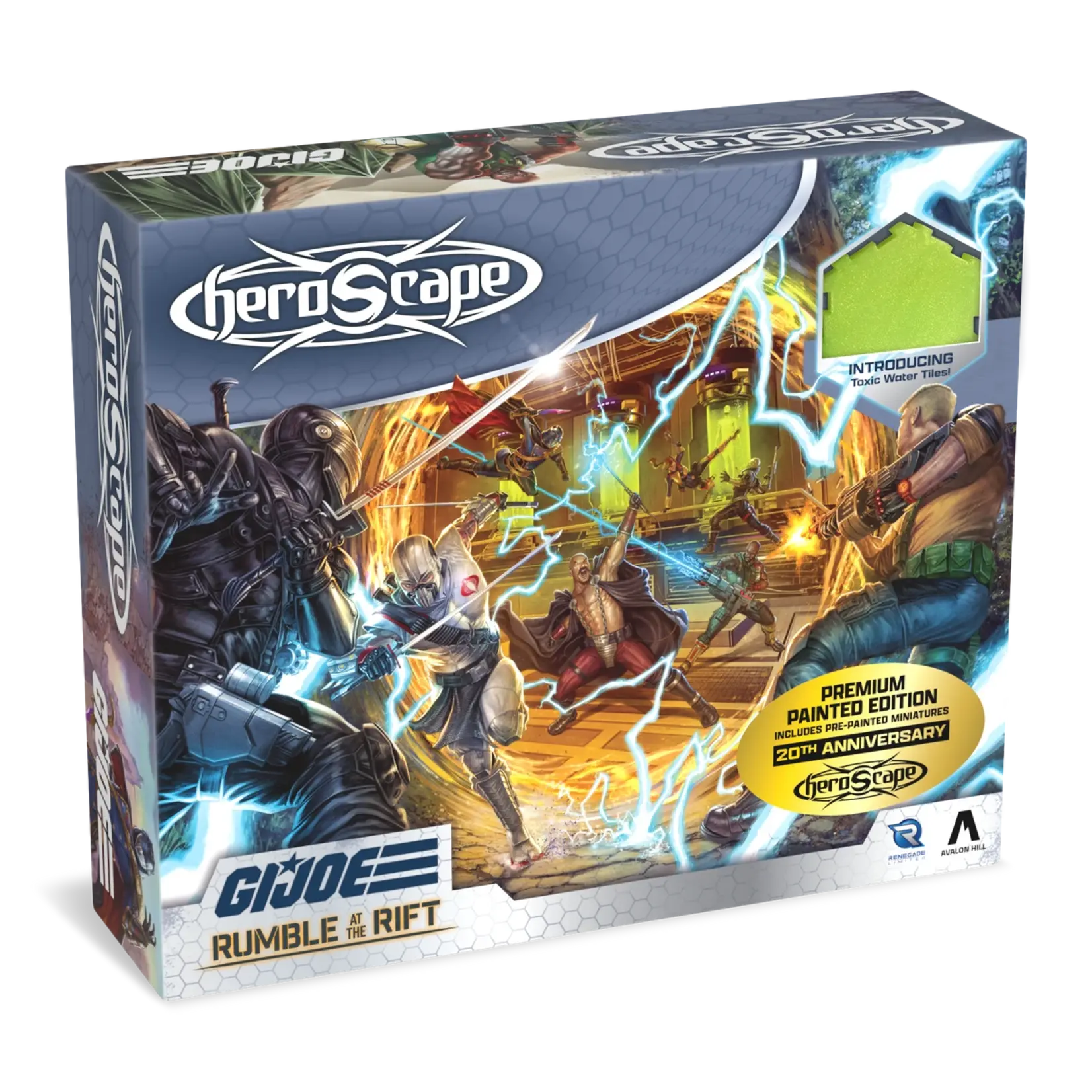 G.I. JOE Heroscape: Rumble at the Rift Painted Battle Box