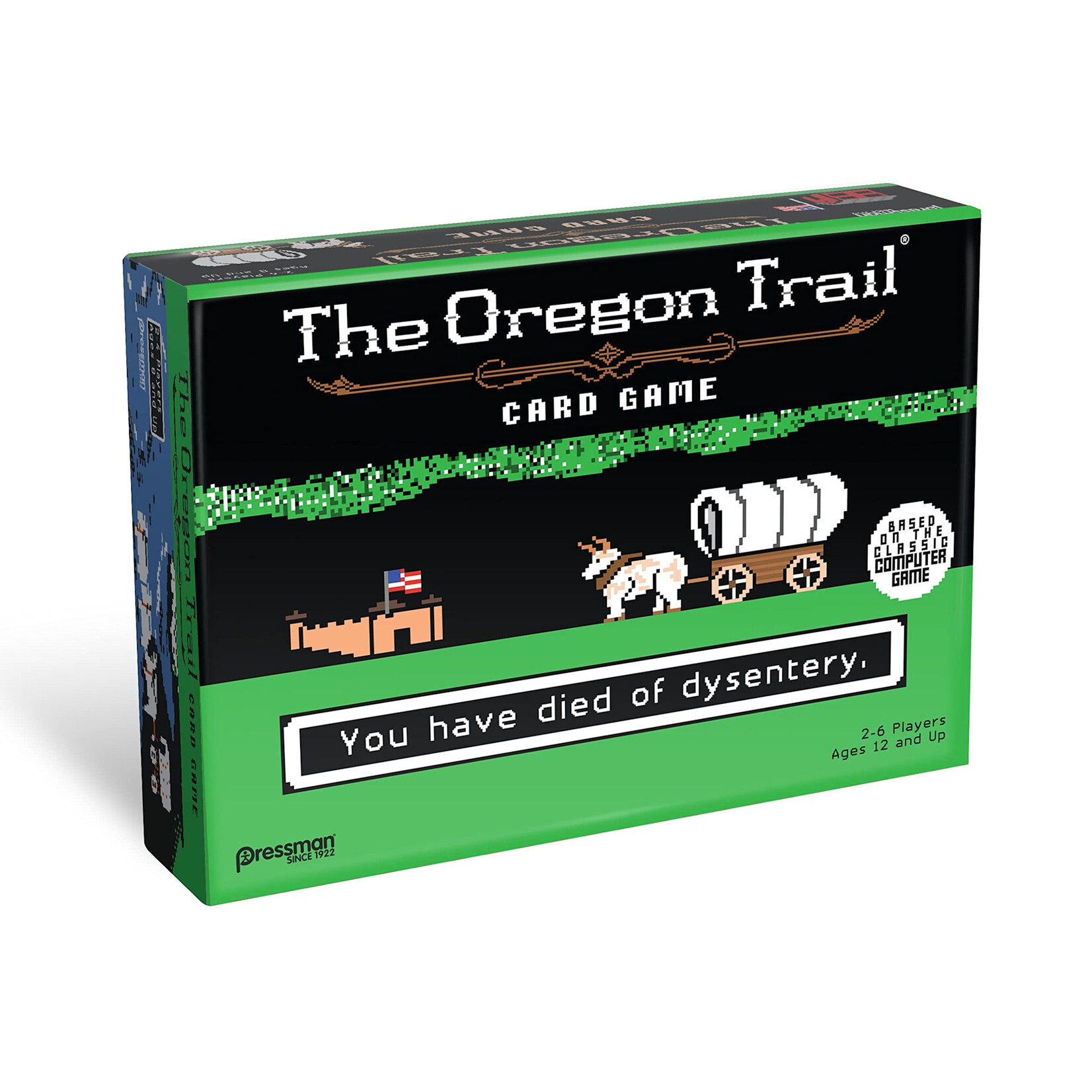 #10881 The Oregon Trail Card Game Dragon Cache Used Game