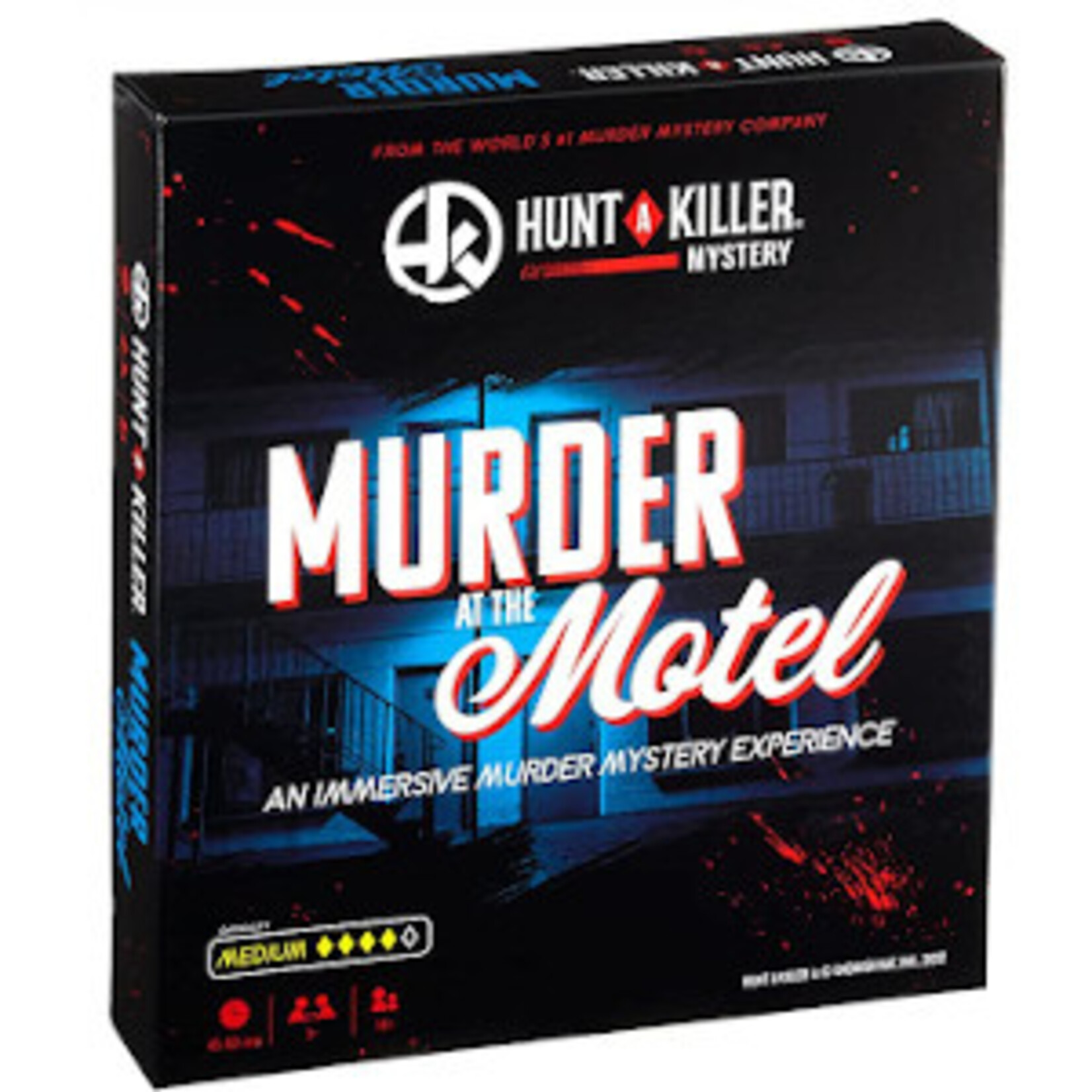 #10880 Hunt a Killer Mystery: Murder at the Motel Dragon Cache Used Game