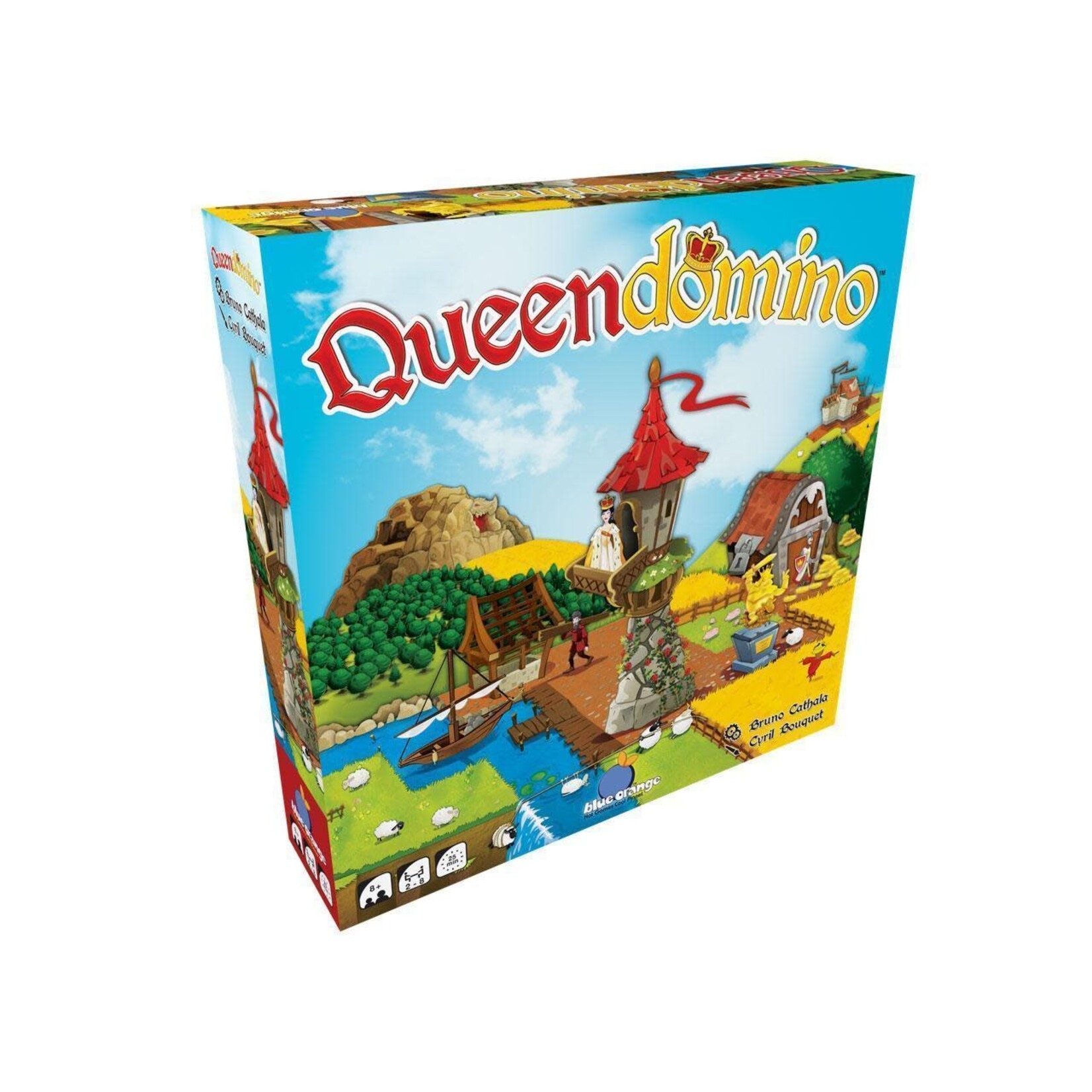#10872 Queendomino Dragon Cache Used Game