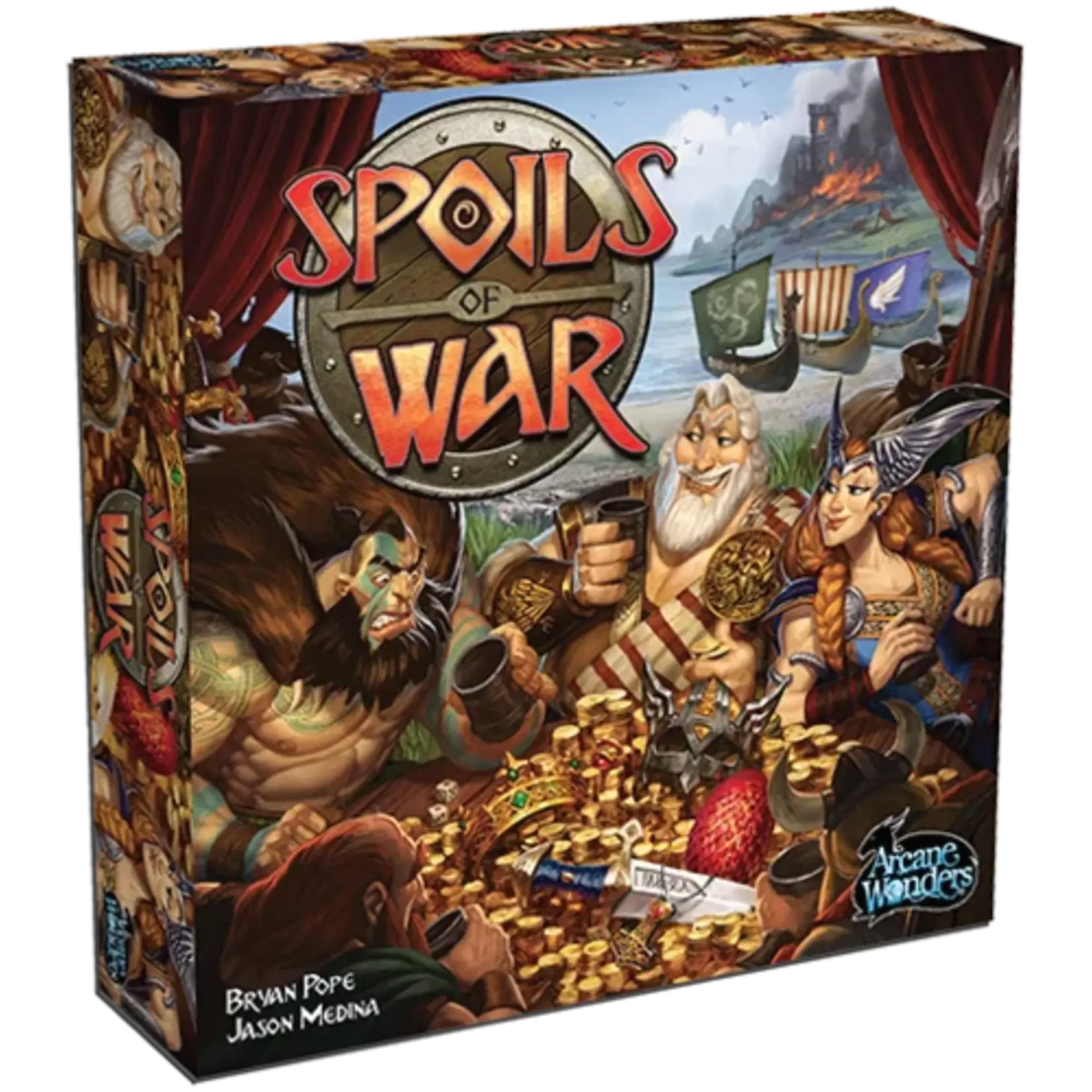 #10869 Spoils of War Dragon Cache Used Game