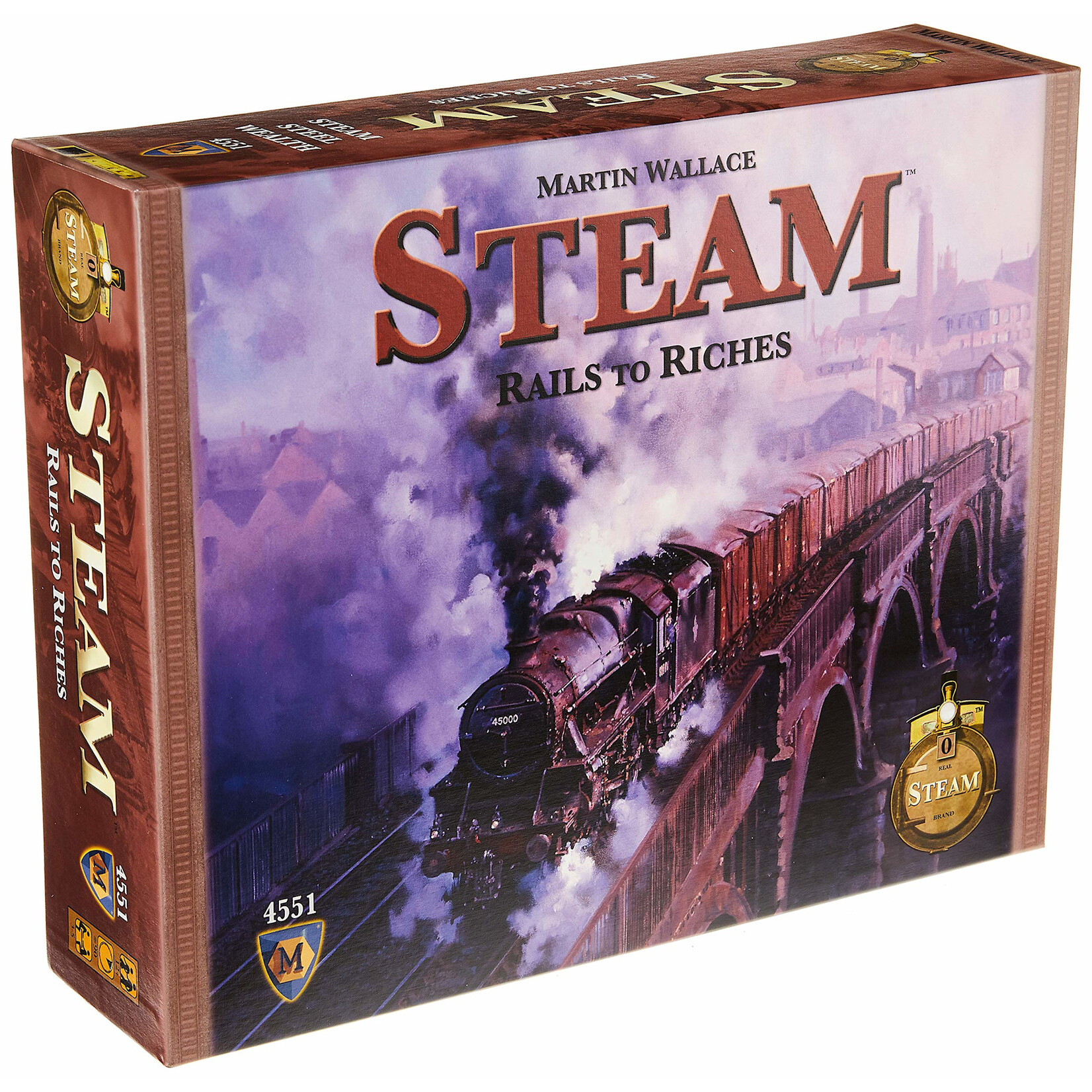 #10864 Steam: Rails to Riches Dragon Cache Used Game