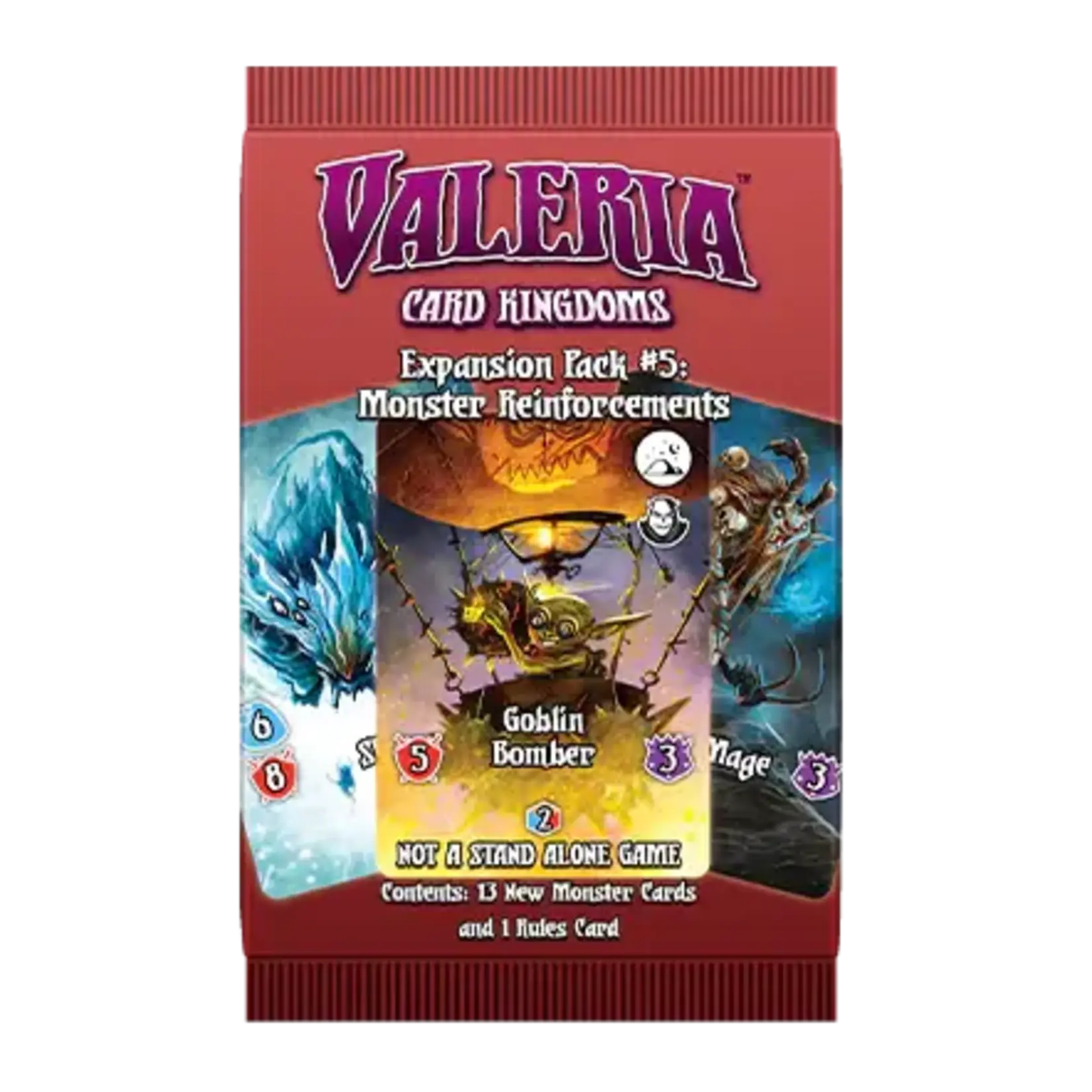 Valeria: Card Kingdoms Expansion Pack #05: Monster Reinforcements
