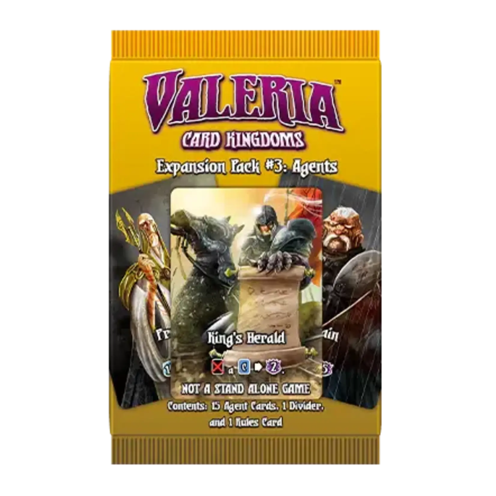 Valeria: Card Kingdoms Expansion Pack #03: Agents