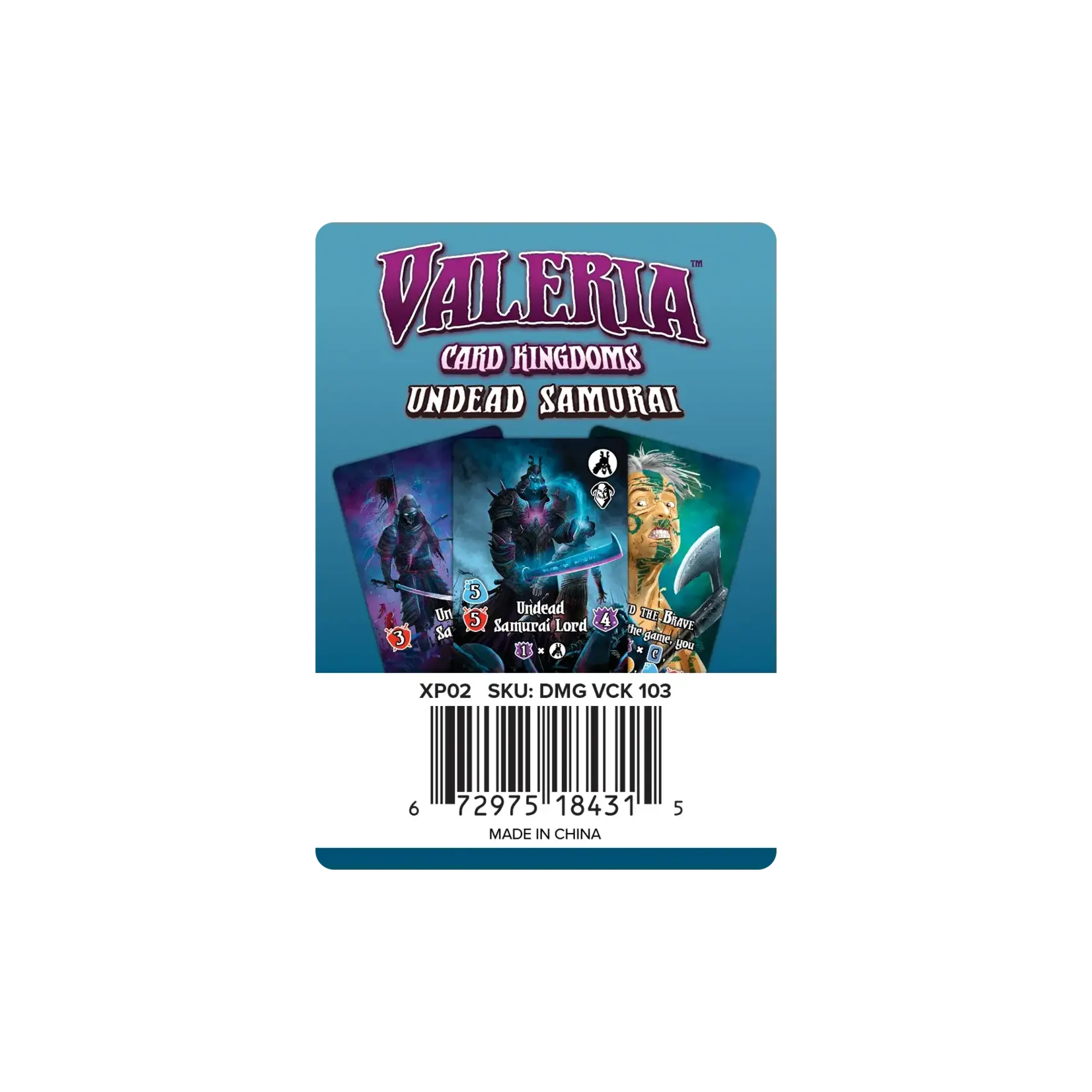 Valeria: Card Kingdoms Expansion Pack #02: Undead Samurai