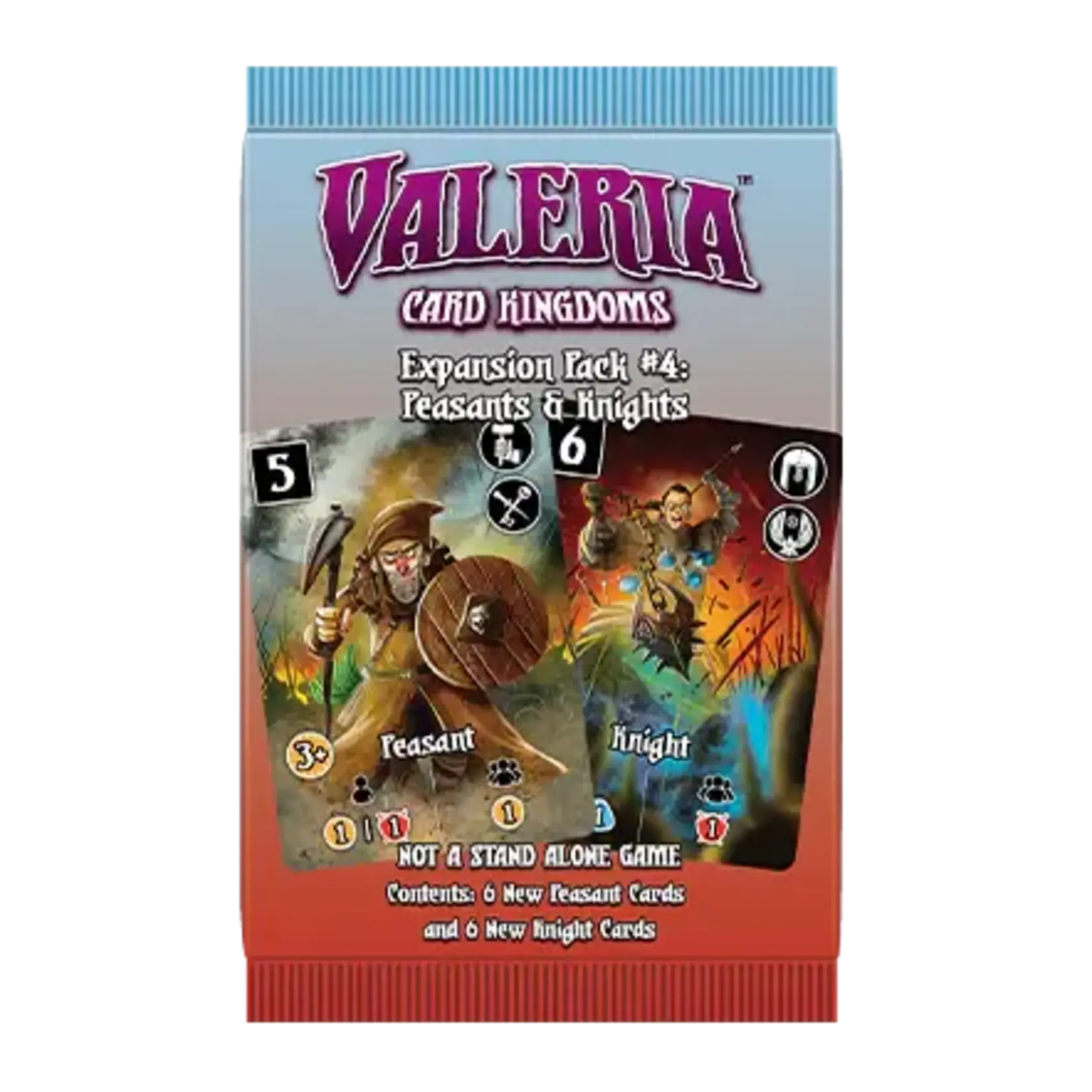 Valeria: Card Kingdoms Expansion Pack #04 Peasants & Knights