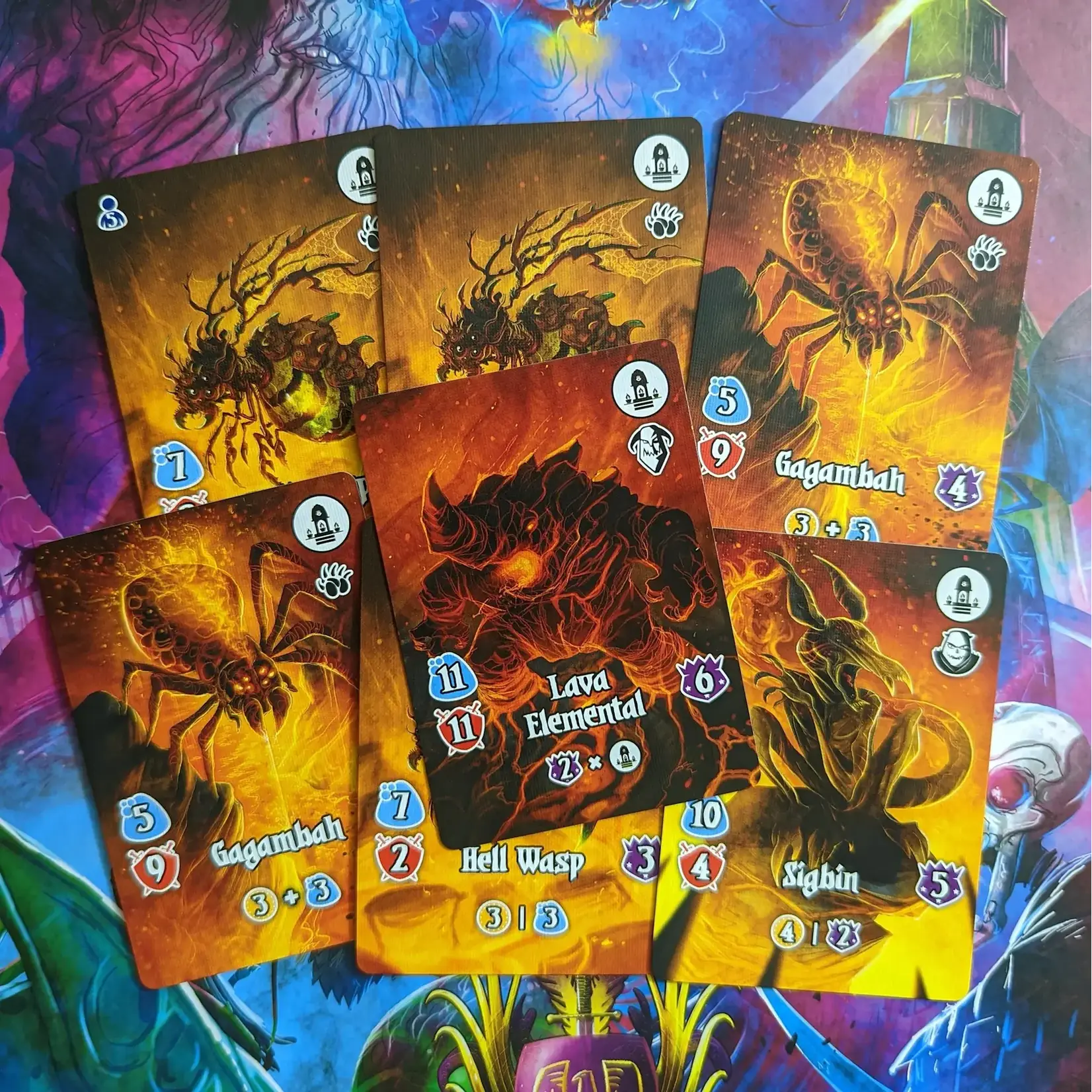 Valeria: Card Kingdoms Expansion Pack #13 Fire Temple Monsters