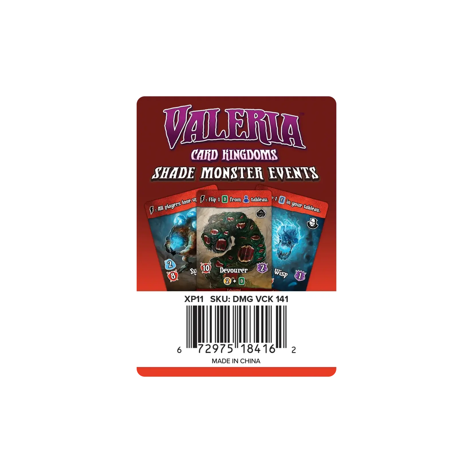 Valeria: Card Kingdoms Expansion Pack #11 Shade Monster Events