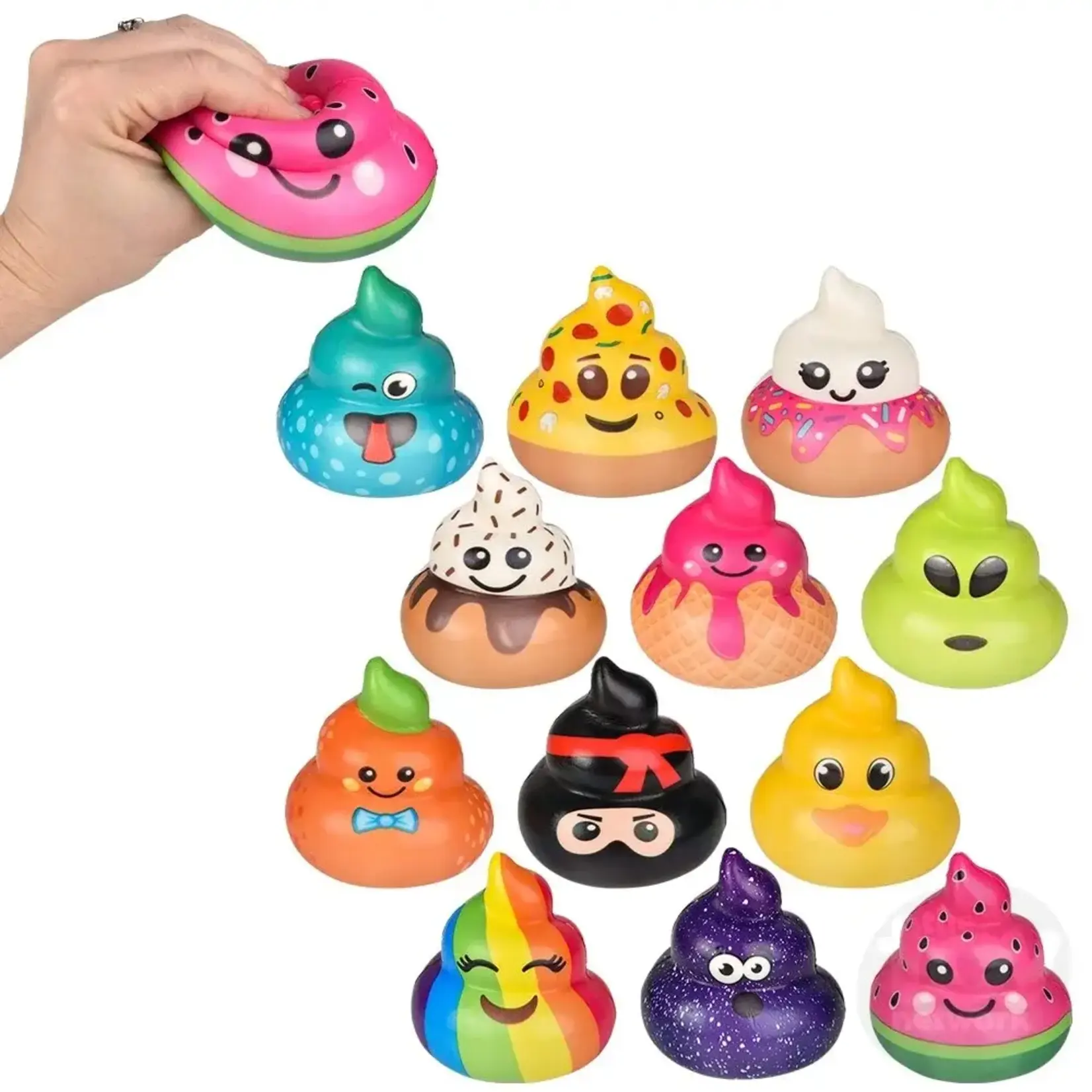 The Toy Network Squeezy Sugar Poop 4"