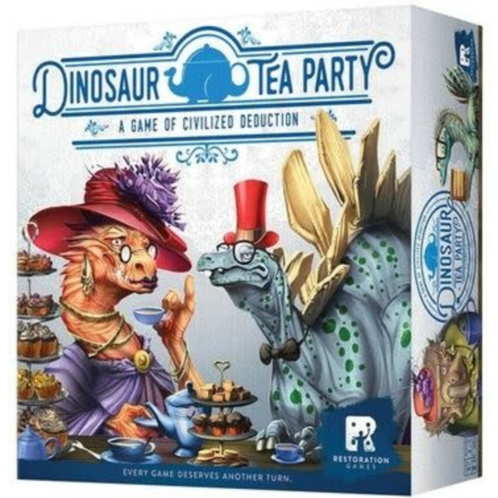 #10856 Dinosaur Tea Party Dragon Cache Used Game