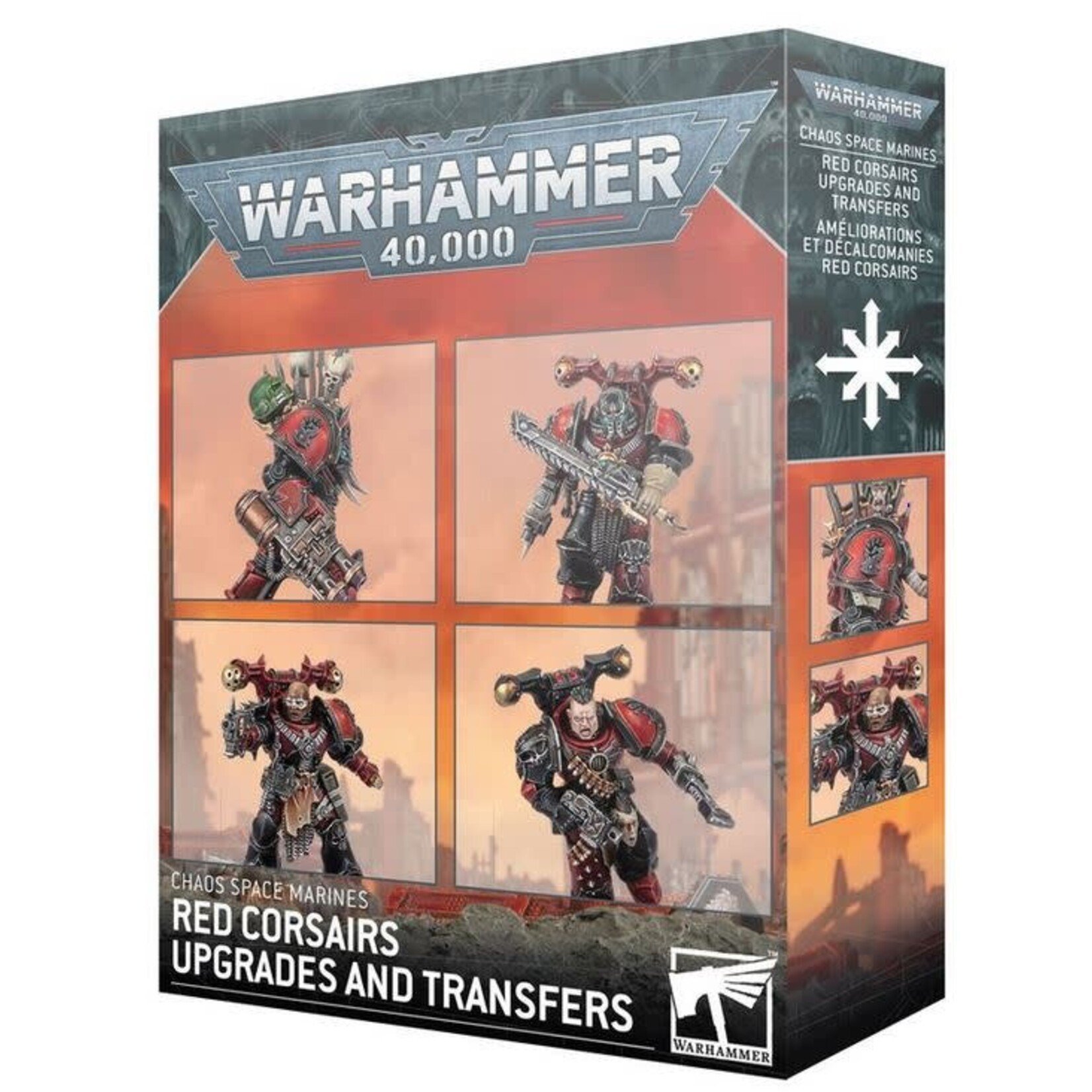 40K: Chaos Space Marines - Red Corsairs Upgrades and Transfers