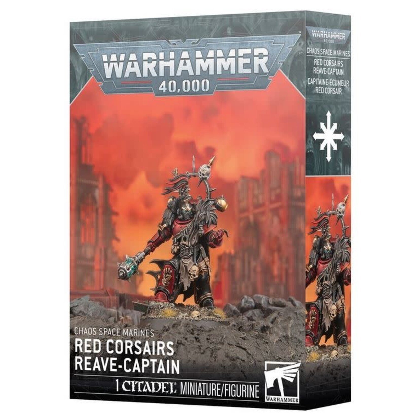 40K: Chaos Space Marines - Red Corsairs Reave-Captain