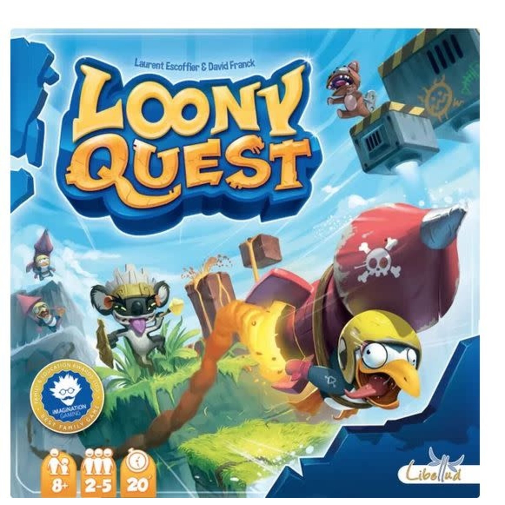#99450 Looney Quest Dragon Cache Used Game
