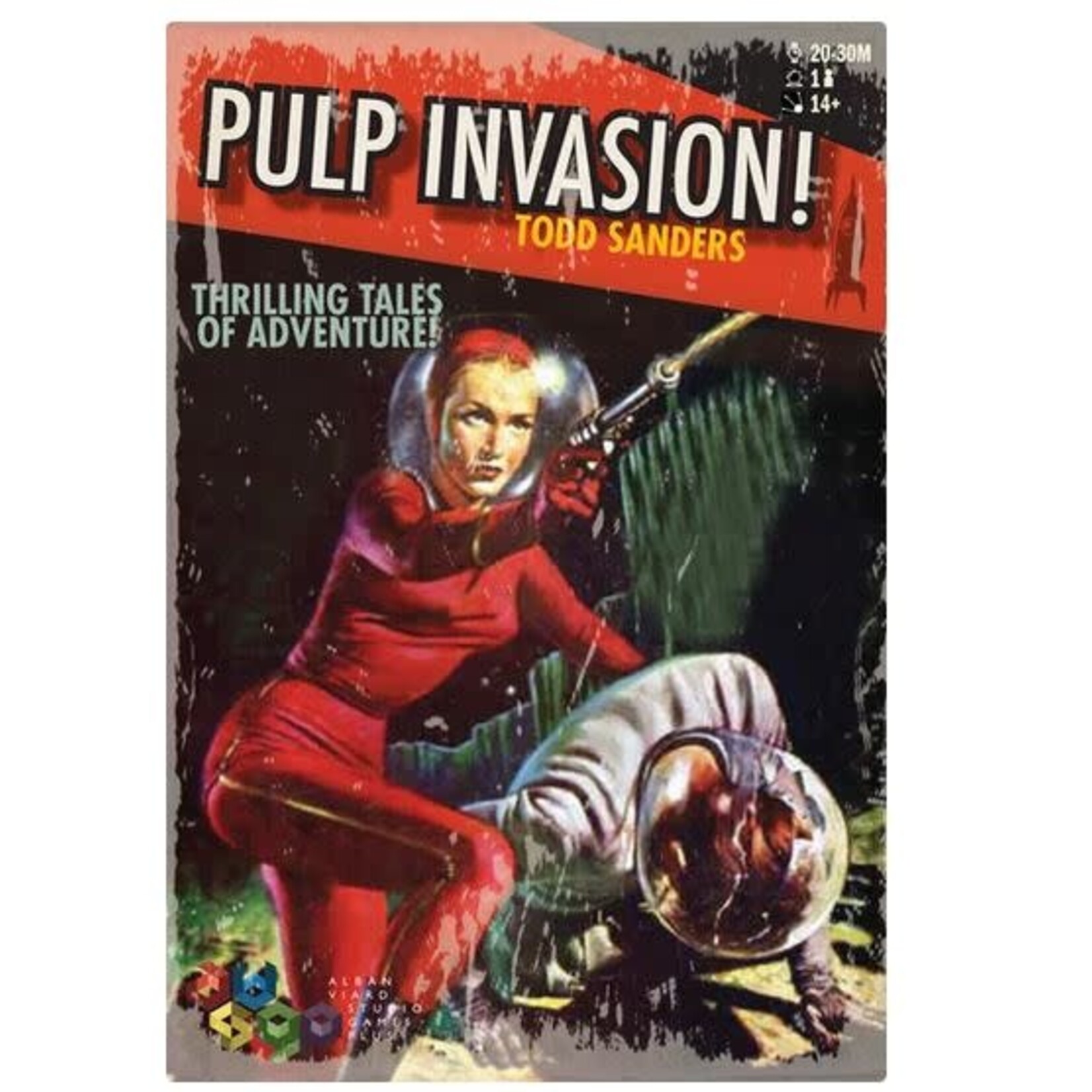 #99458 Pulp Invasion + X1 Expansion Dragon Cache Used Game