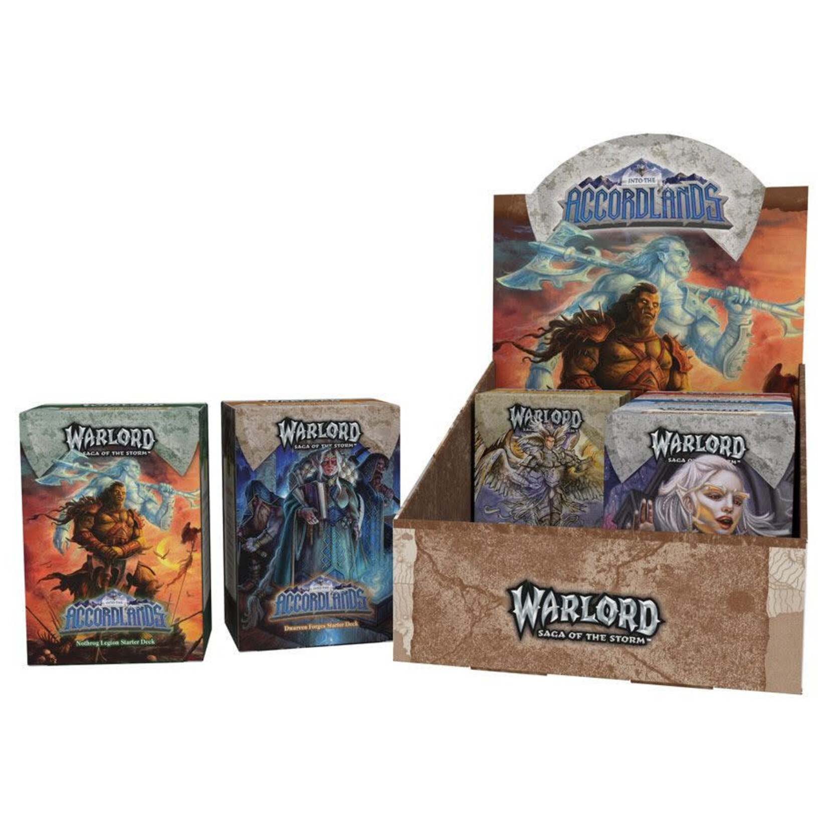 Kingswood Games LLC Warlord: Saga of the Storm: Into the Accordlands: Starter Deck