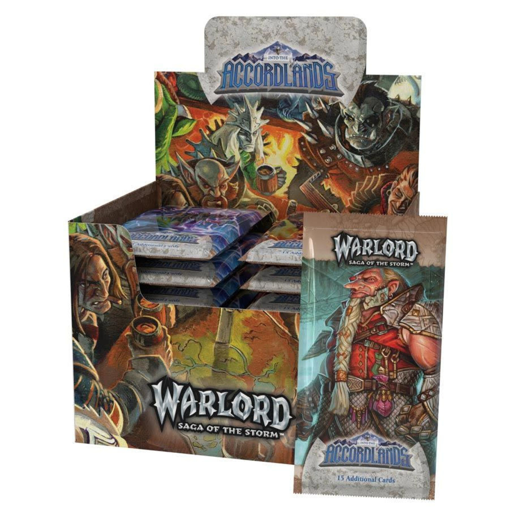 Kingswood Games LLC Warlord: Saga of the Storm: Into the Accordlands: Booster Pack