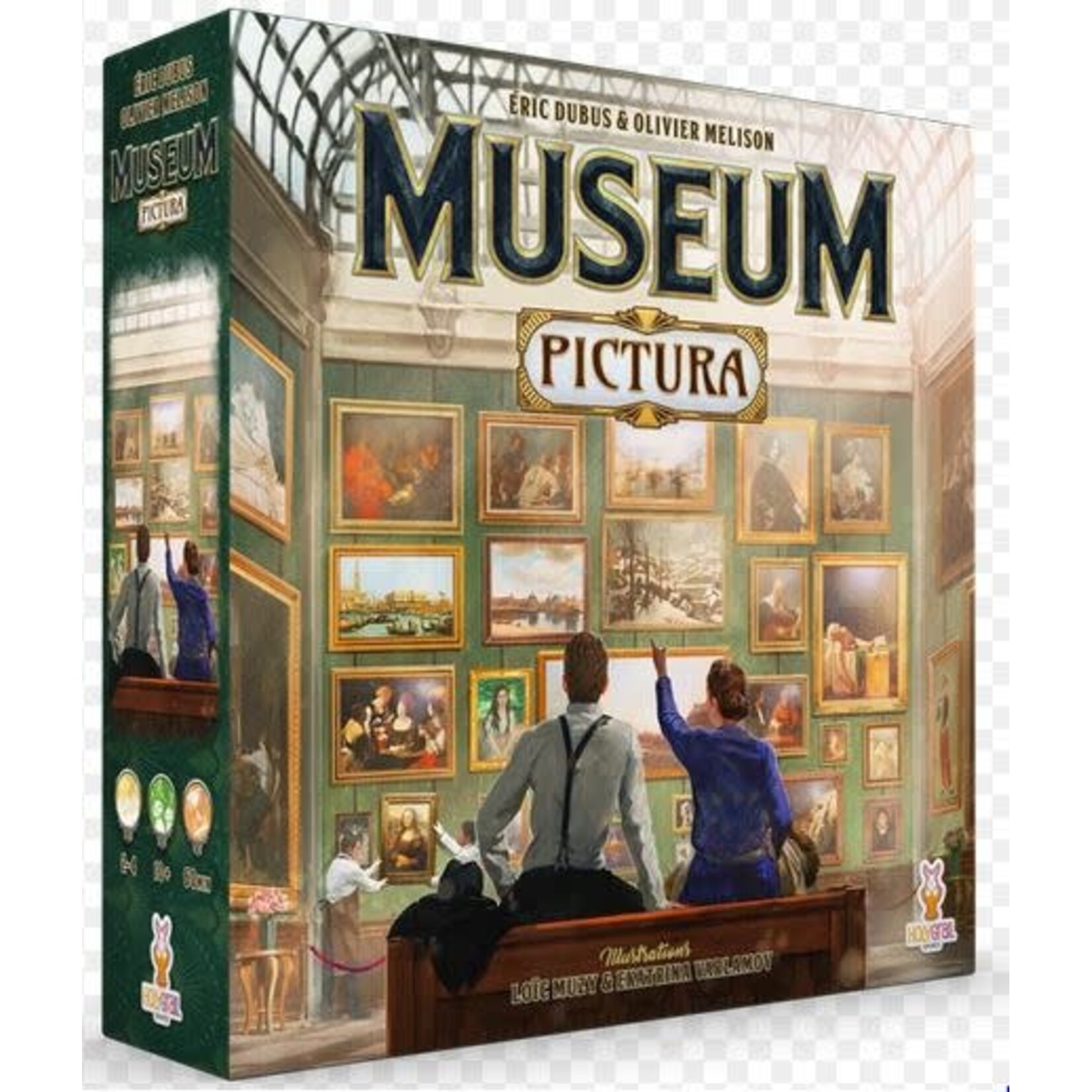 #99454 Museum Pictura KS Edition with Crystal Palace, Wernissafe and Patron Pack Dragon Cache Used Game