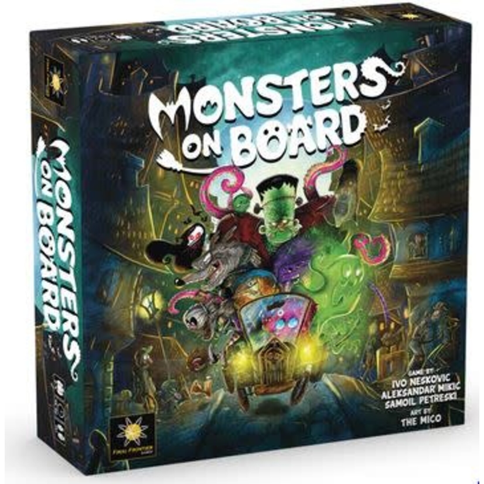 #99597 Monsters on Board Dragon Cache Used Game