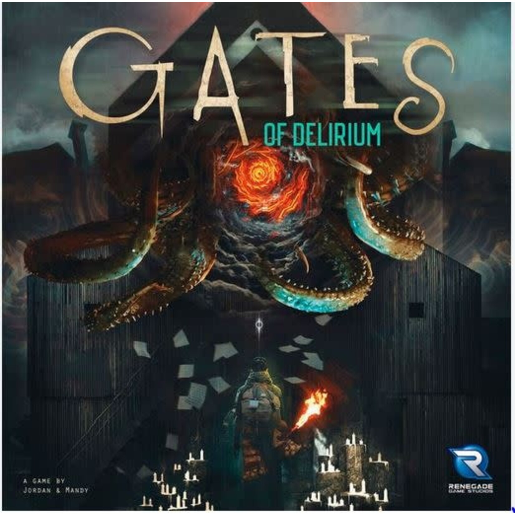 #99561 Gates of Delirum Dragon Cache Used Game