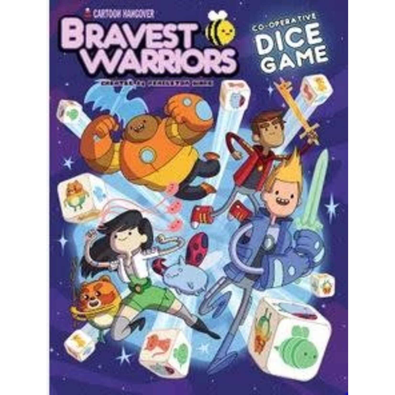 #99502 Bravest Warriors Dice Game Dragon Cache Used Game