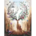 Adult Paint by Number: Magnificent Encounter 12x16 CreArt Canvas