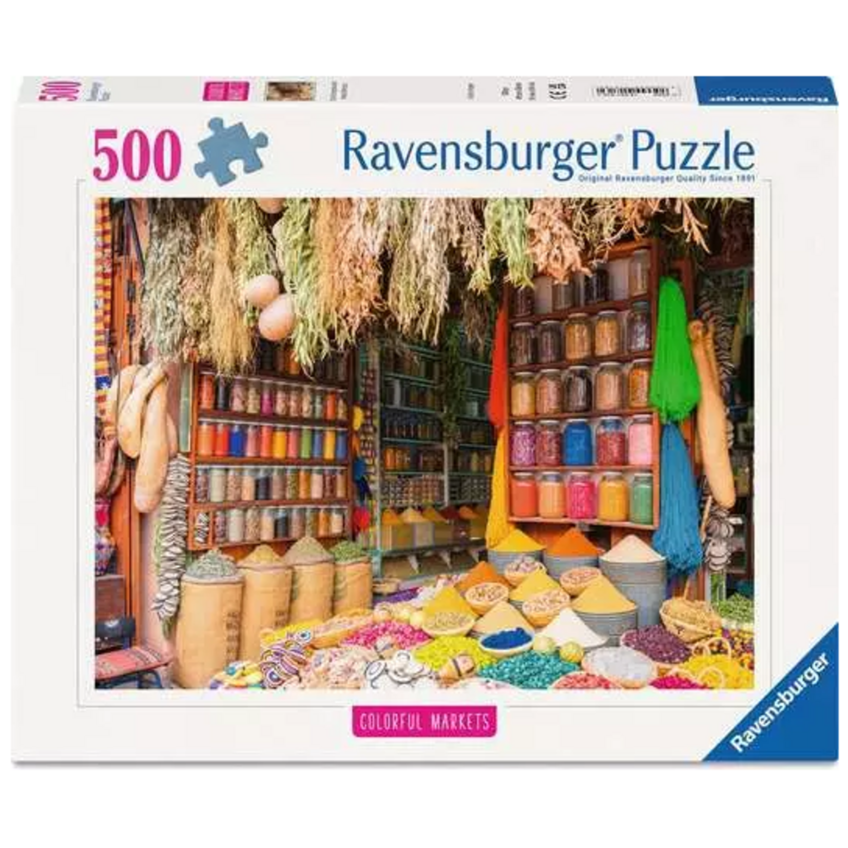 Colorful Spices Morocco 500 Piece Puzzle