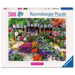 Flower Market France 500 Piece Puzzle