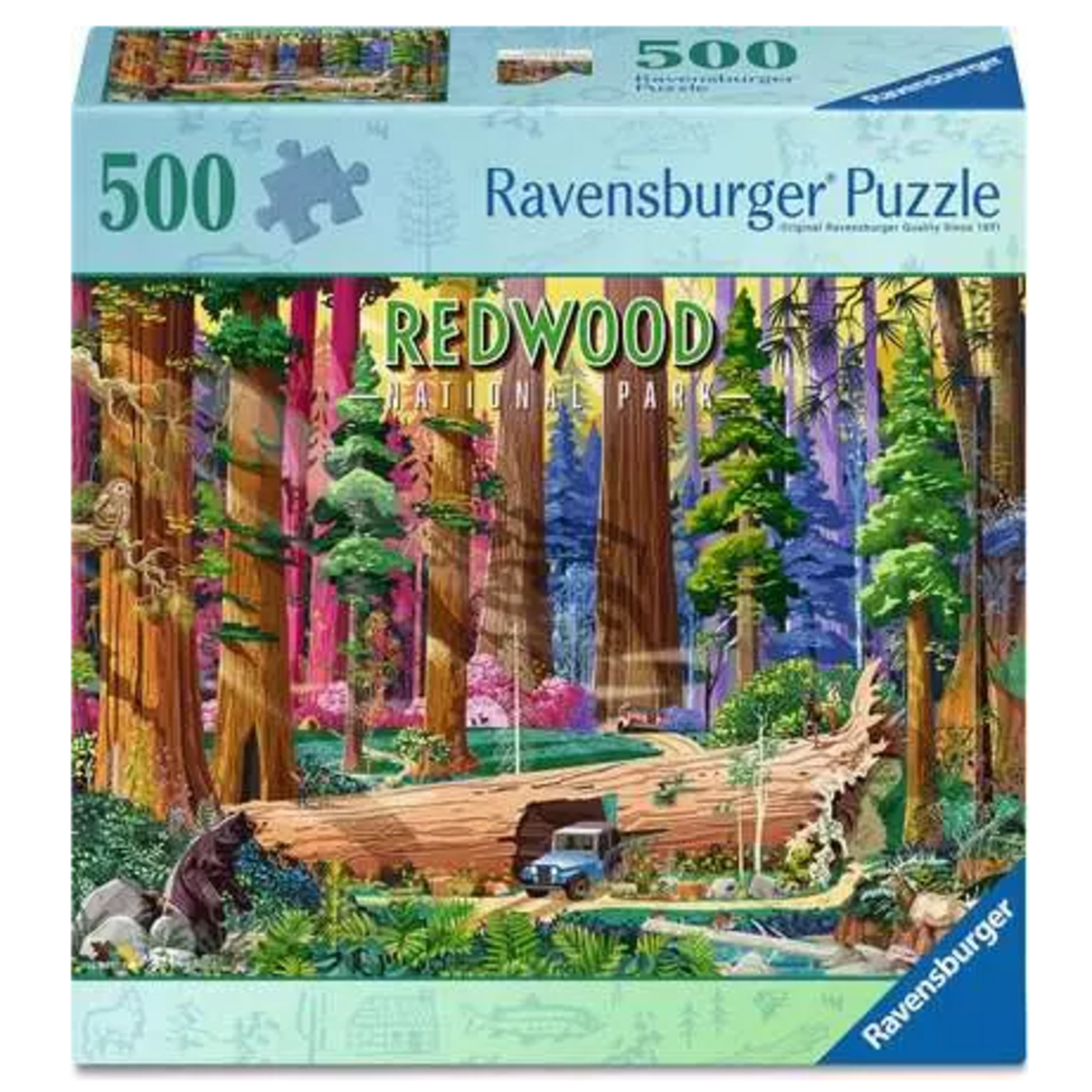 Redwood National Park 500 Piece Puzzle
