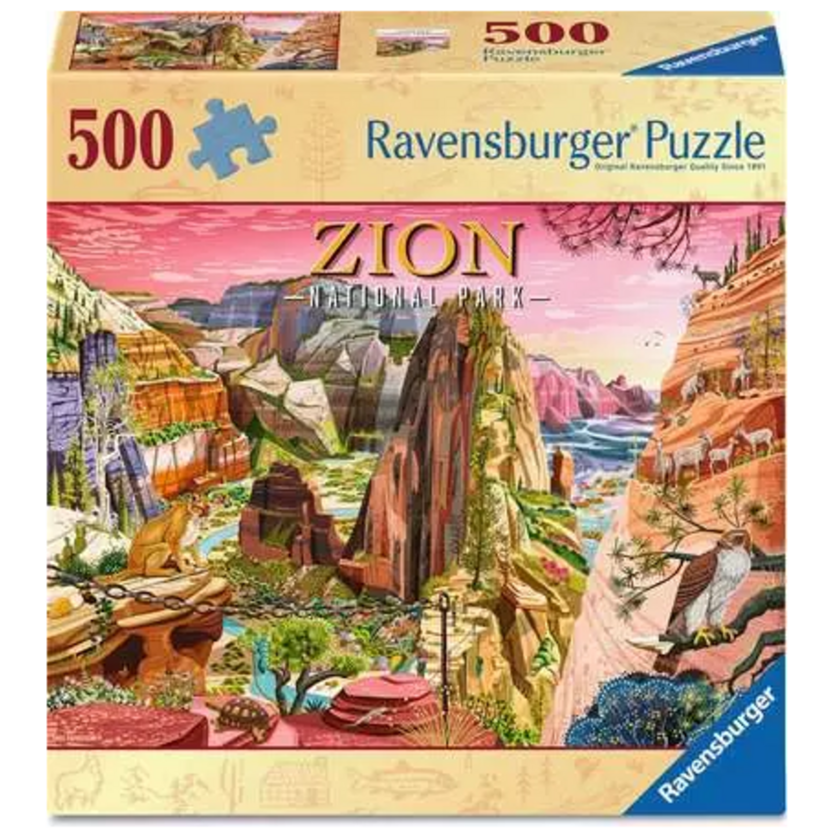 Zion National Park 500 Piece Puzzle