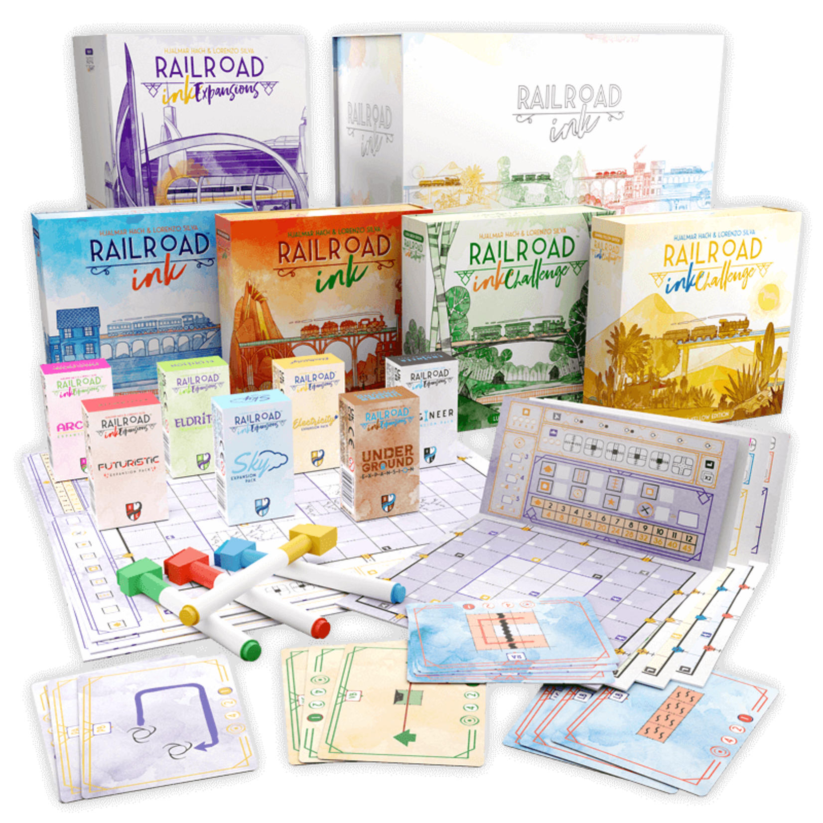 Railroad Ink Challenge:  Ultimate Collector’s Edition