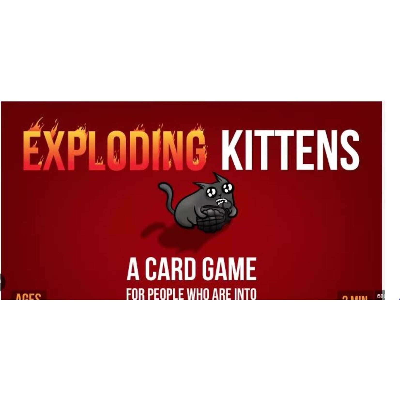 #99550 Exploding Kittens Dragon Cache Used Game
