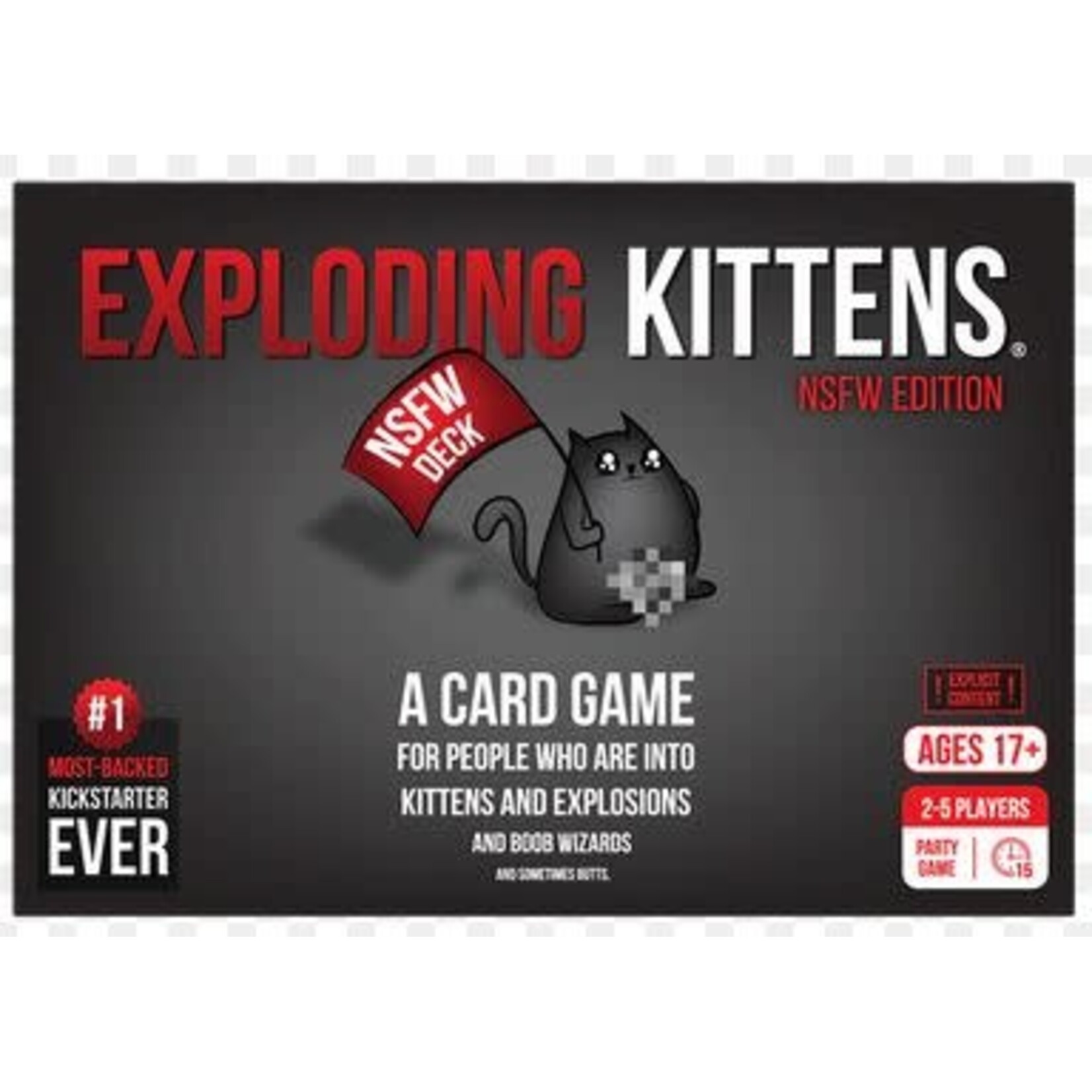 #99666 Exploding Kittens NSFW Dragon Cache Used Game