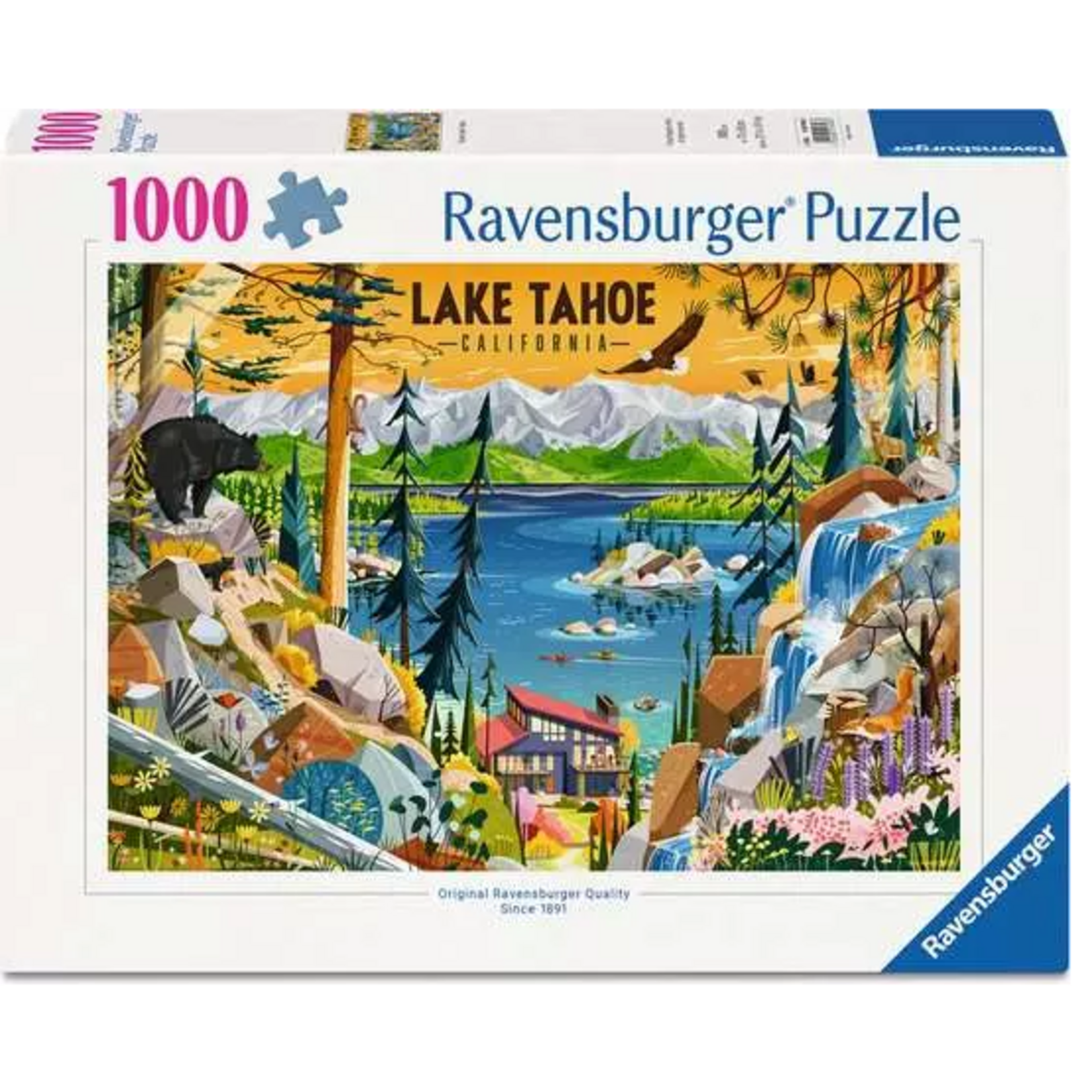 Sacred Lake Tahoe 1000 Piece Puzzle
