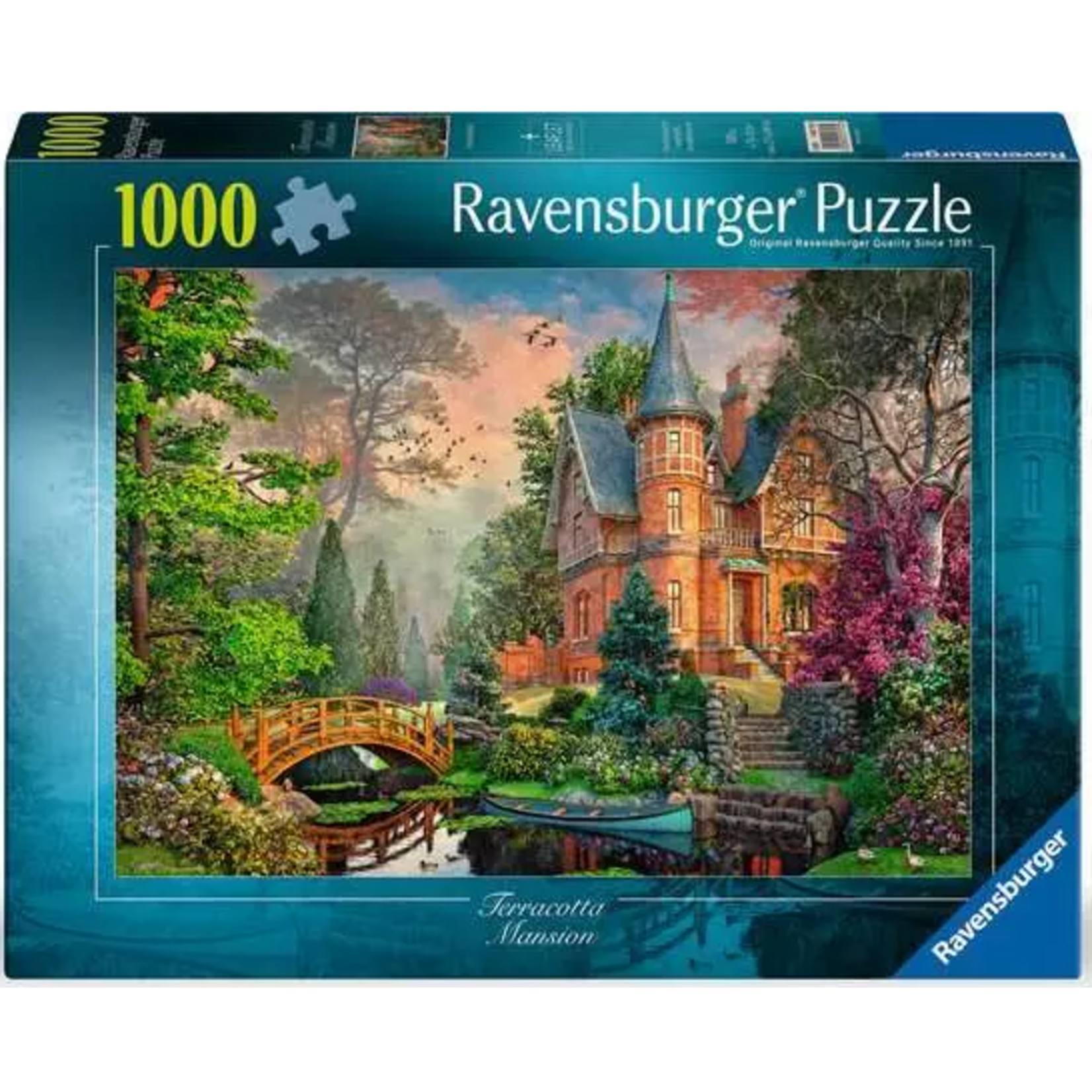 Terracotta Mansion 1000 Piece Puzzle