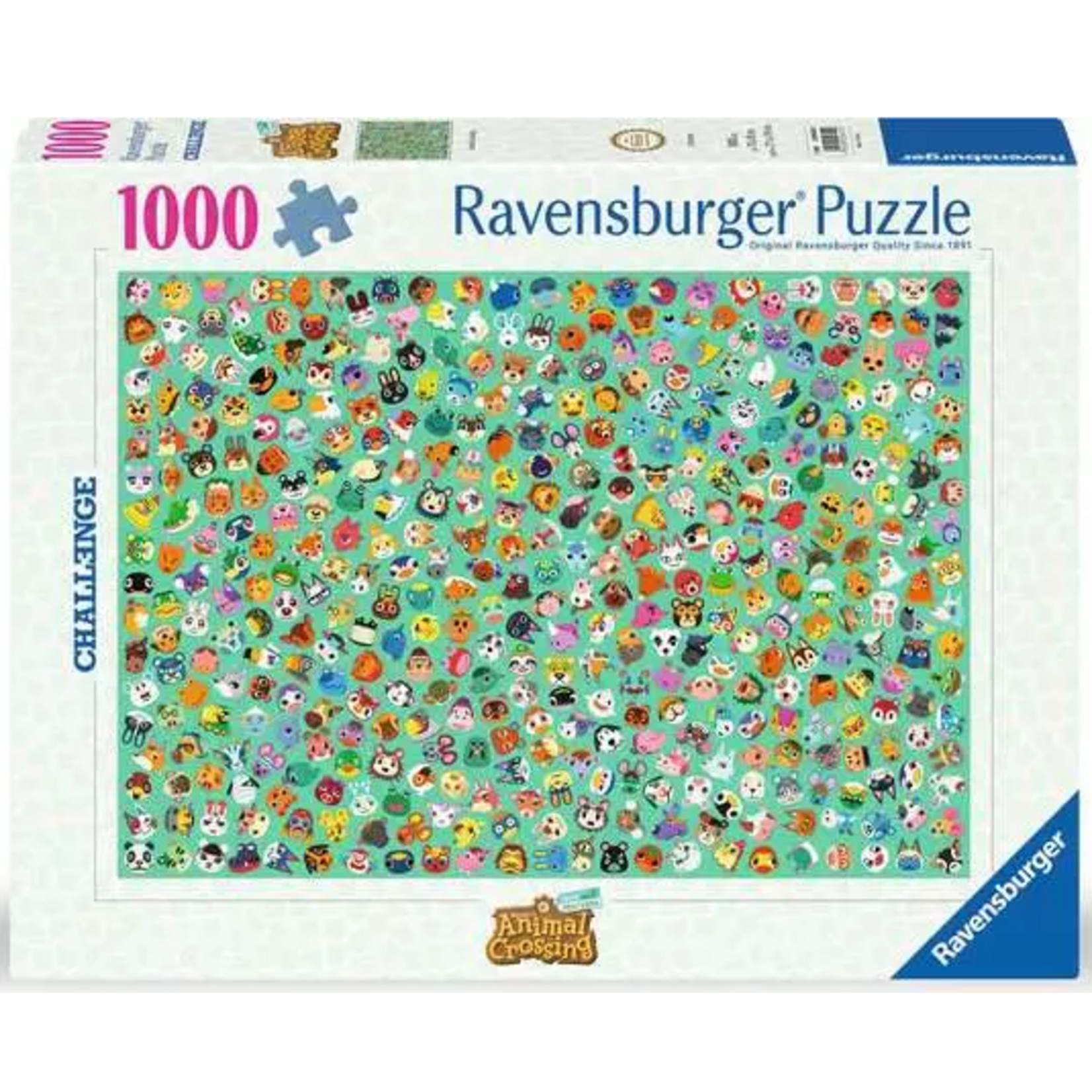 Animal Crossing Challenge 1000 Piece Puzzle