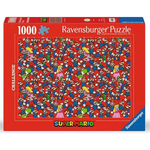 Super Mario Bros Challenge 1000 Piece Puzzle
