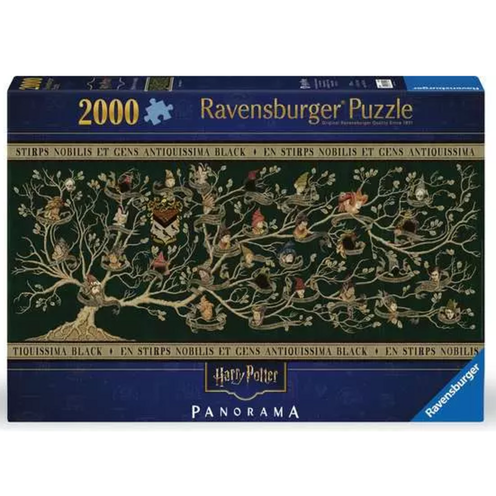 Harry Potter Family Tree Panorama 2000 Piece Puzzle