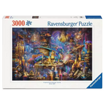 Dragon's Library 3000 Piece Puzzle