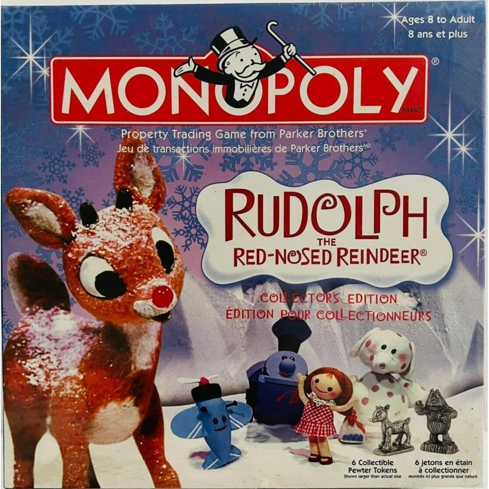 #10823 Rudolph the Rednose Reindeer Monopoly Dragon Cache Used Game