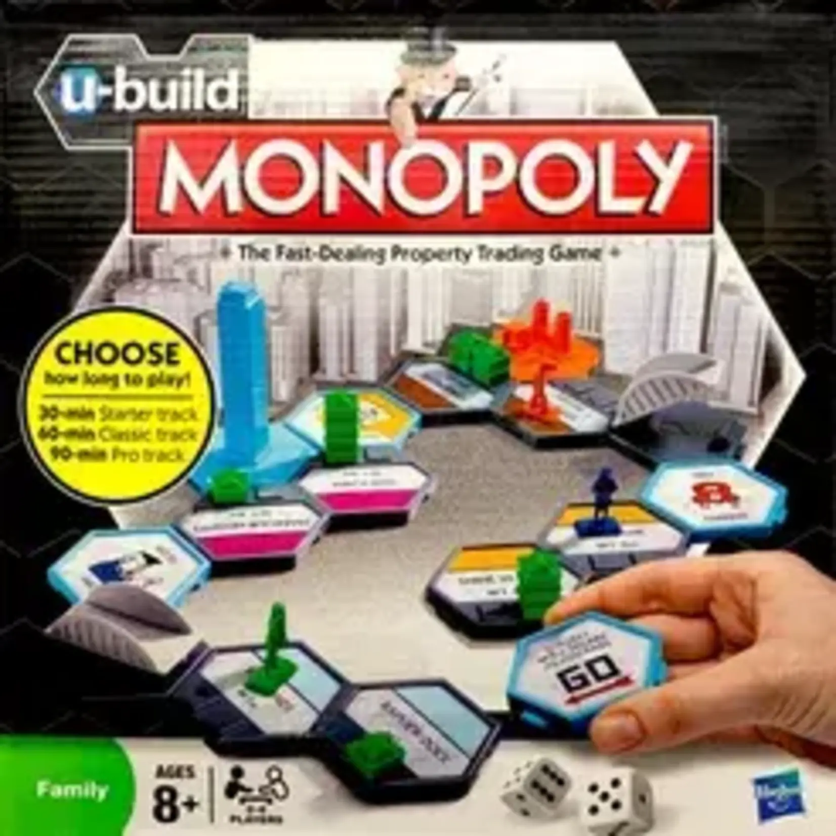 #10818 U-build Monopoly Dragon Cache Used Game