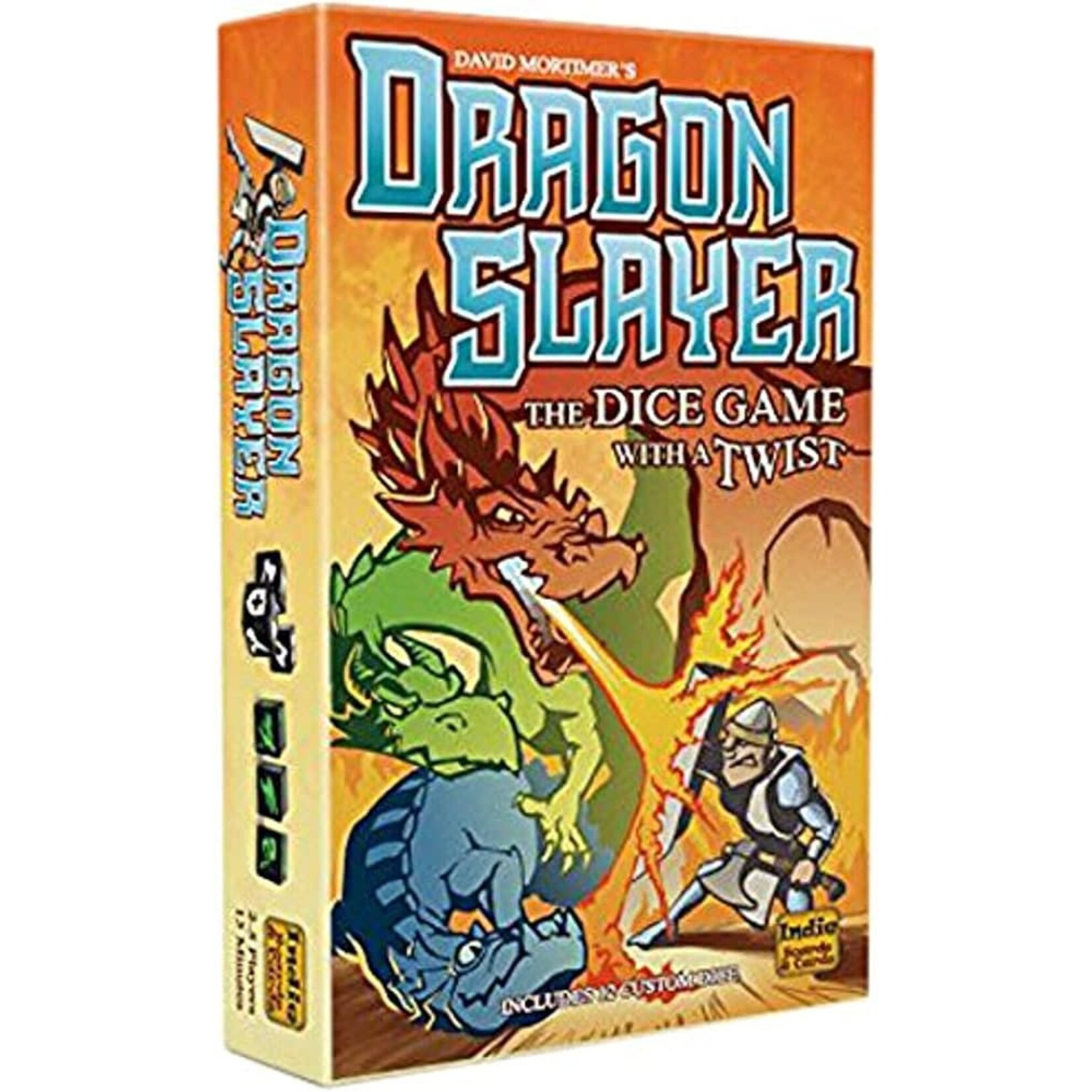 #10814 Dragon Slayer - Dice w/ a twise Dragon Chace
