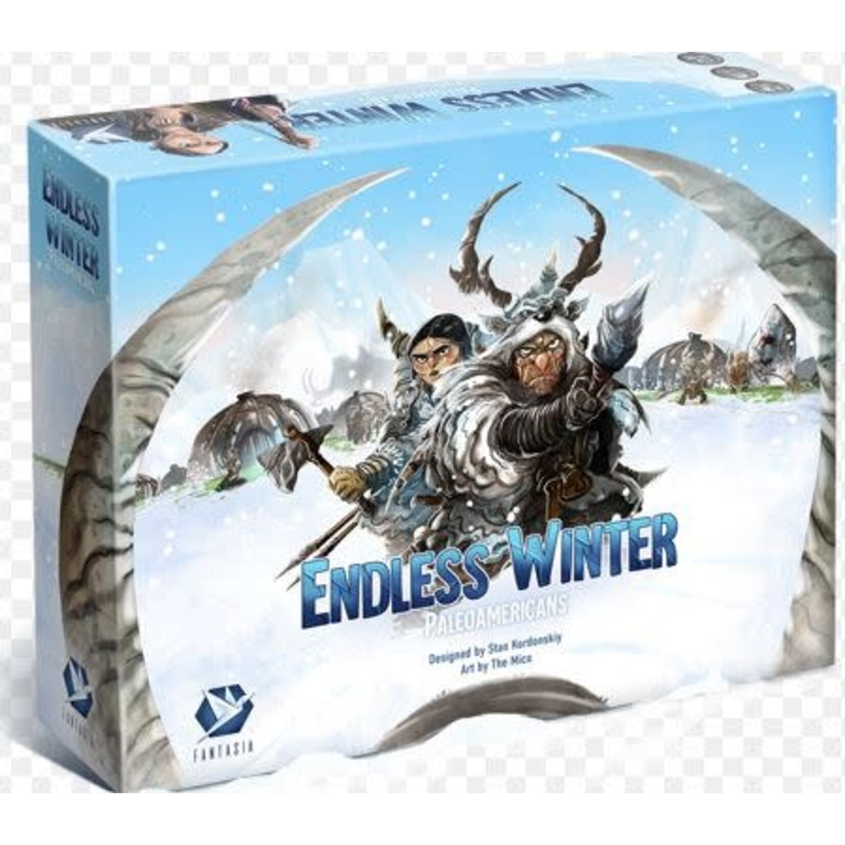 #99546 Endless Winter Bundle (Cave Paintings, Ancestors, Rivers, Rafts Expansions) Dragon Cache Used Game